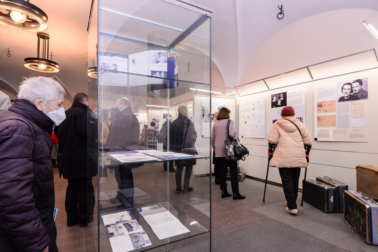 Před osmdesáti lety odvezly vlaky plzeňské Židy do Terezína - smutné výročí připomíná výstava (foto: M. Chaloupka / M. Pecuch, 10.1.2022)