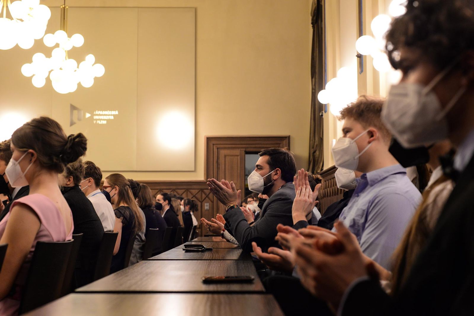 Nejlepší středoškolští chemici přijeli do Plzně utkat se v olympiádě (foto: M. Pecuch, 31.1.2022)