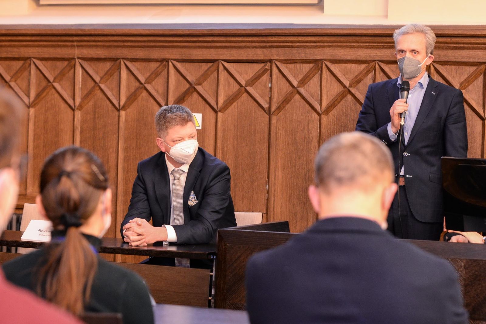 Nejlepší středoškolští chemici přijeli do Plzně utkat se v olympiádě (foto: M. Pecuch, 31.1.2022)