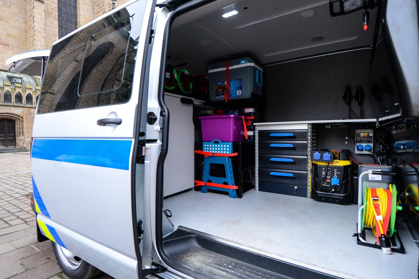 Město Plzeň poskytlo jeden milion korun na nákup nového policejního vozidla (foto: M. Pecuch, 1.2.2022)