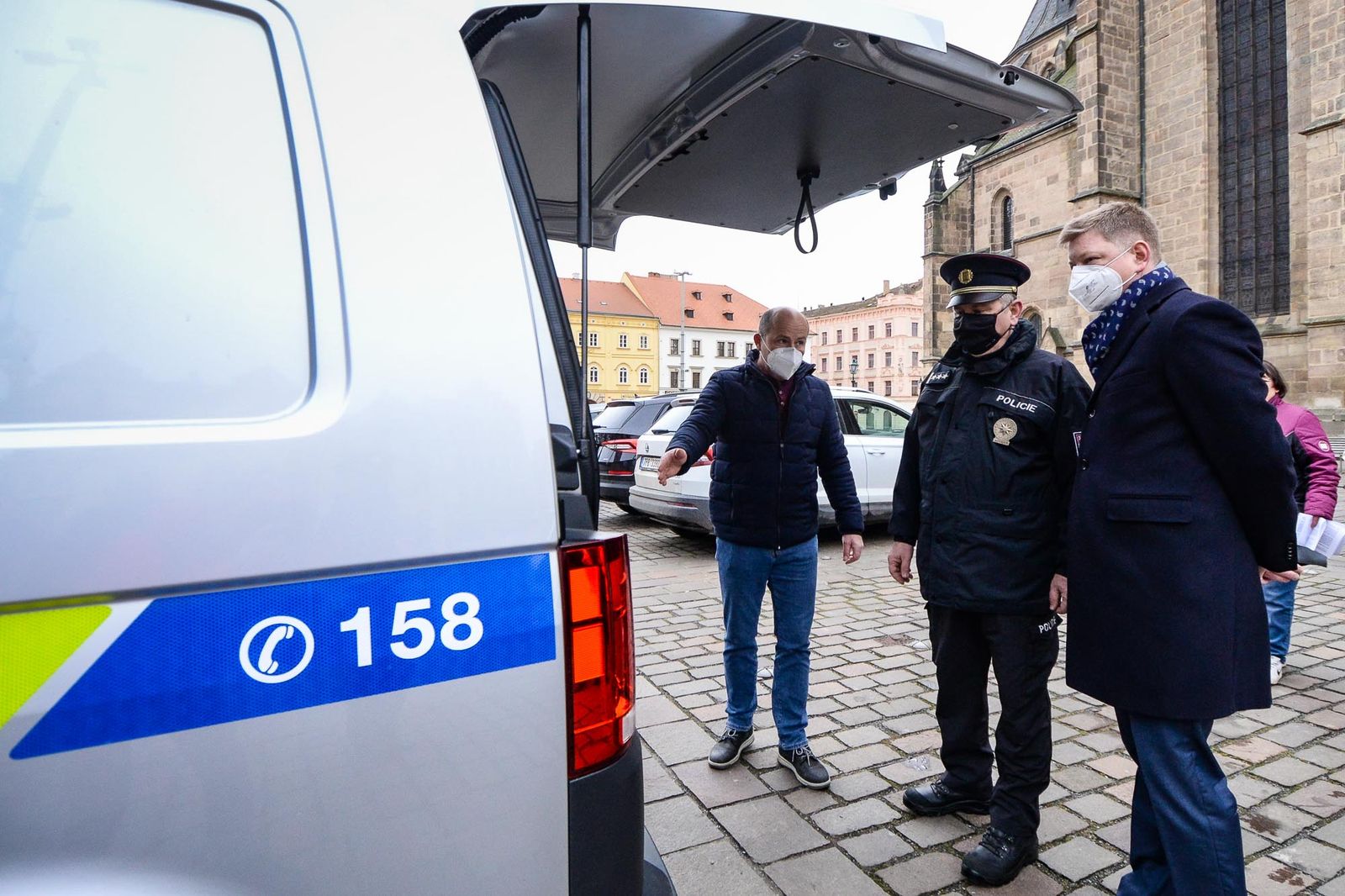Město Plzeň poskytlo jeden milion korun na nákup nového policejního vozidla (foto: M. Pecuch, 1.2.2022)