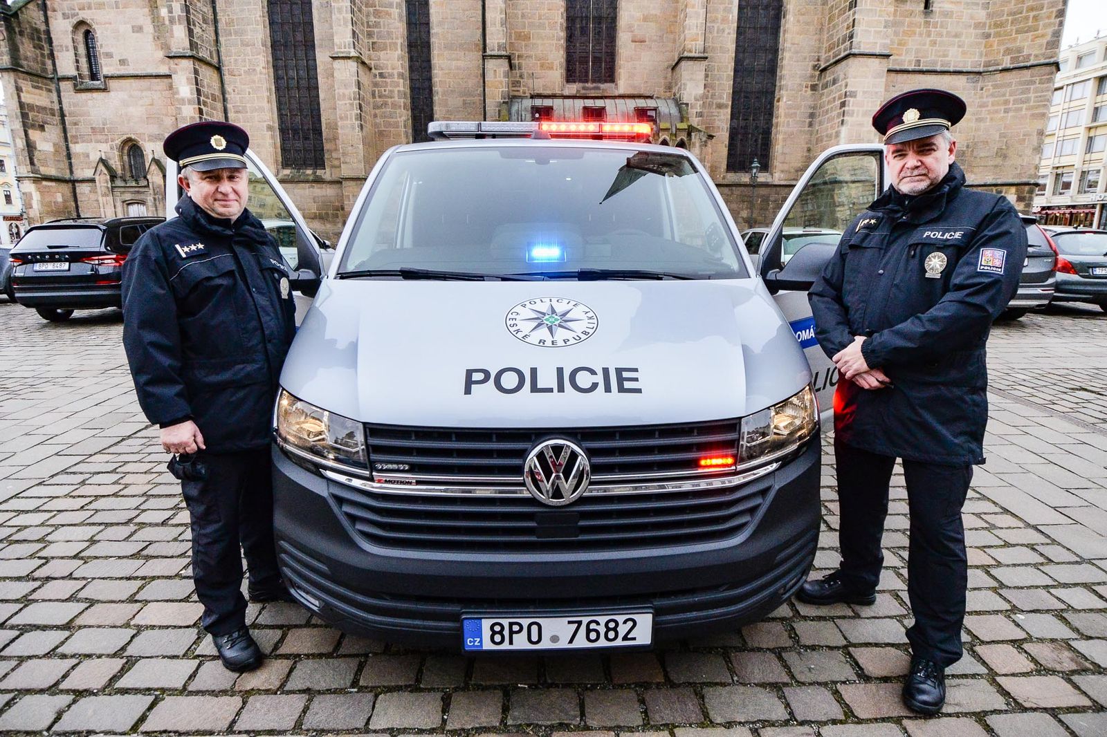 Město Plzeň poskytlo jeden milion korun na nákup nového policejního vozidla (foto: M. Pecuch, 1.2.2022)