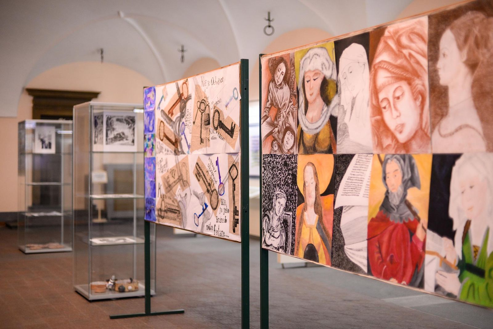 Výstava V prostoru tvorby (foto: M. Pecuch, 7.2.2022)