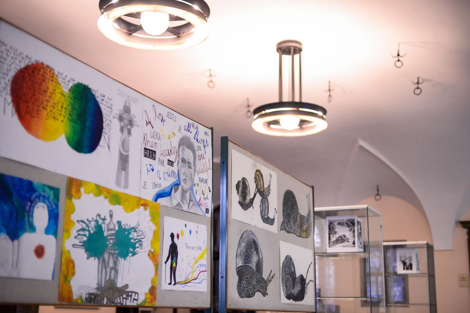 Výstava V prostoru tvorby (foto: M. Pecuch, 7.2.2022)