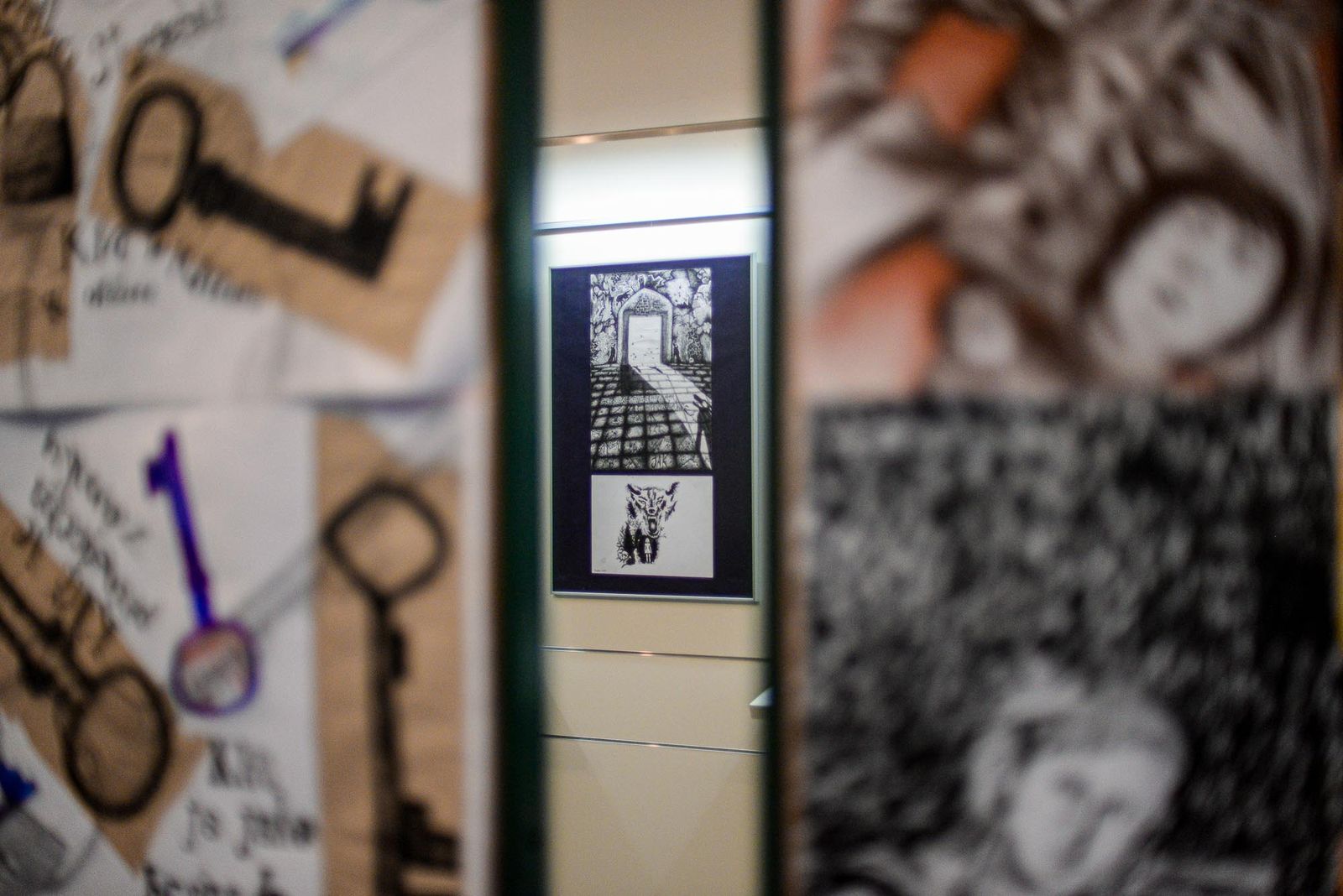 Výstava V prostoru tvorby (foto: M. Pecuch, 7.2.2022)