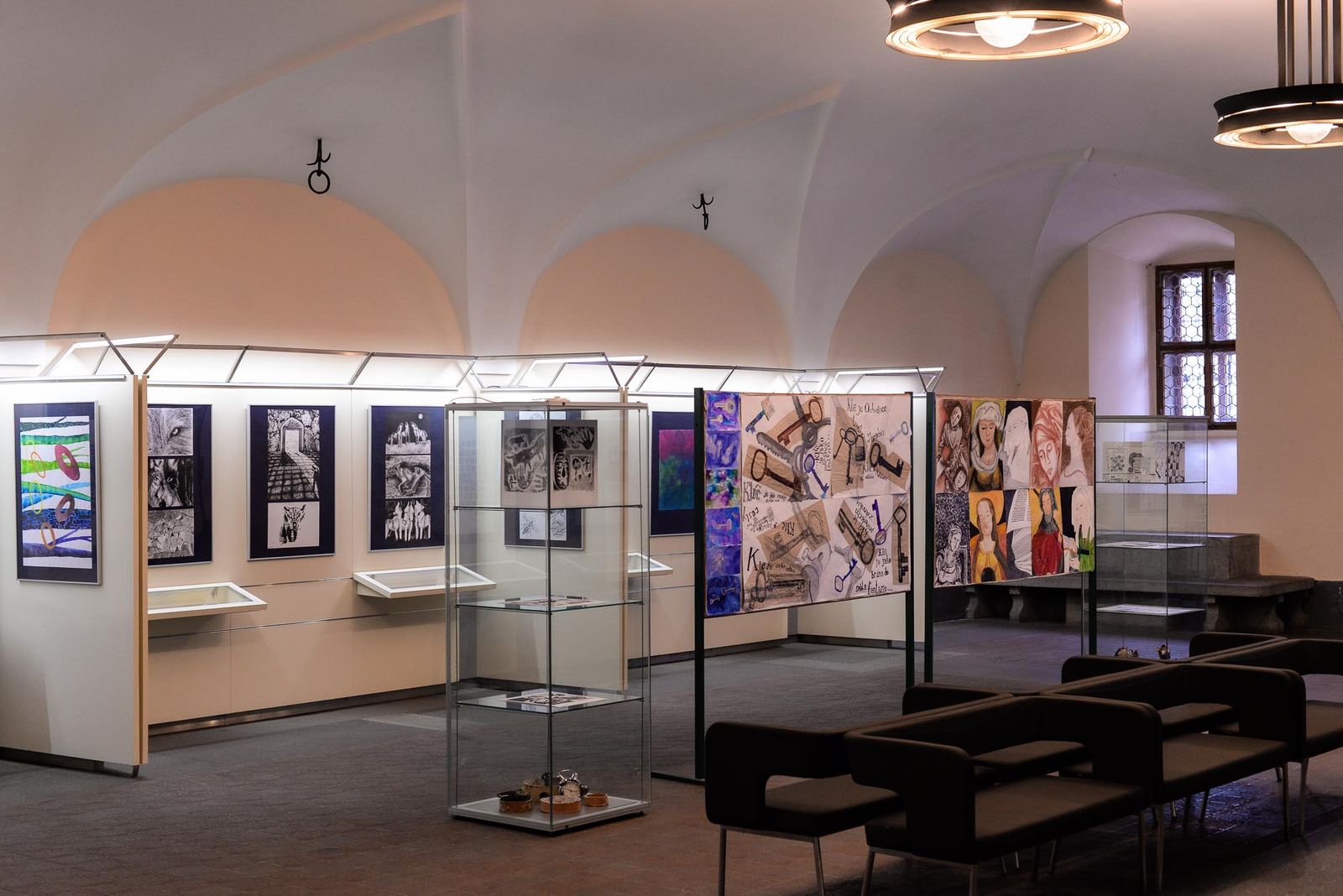 Výstava V prostoru tvorby (foto: M. Pecuch, 7.2.2022)