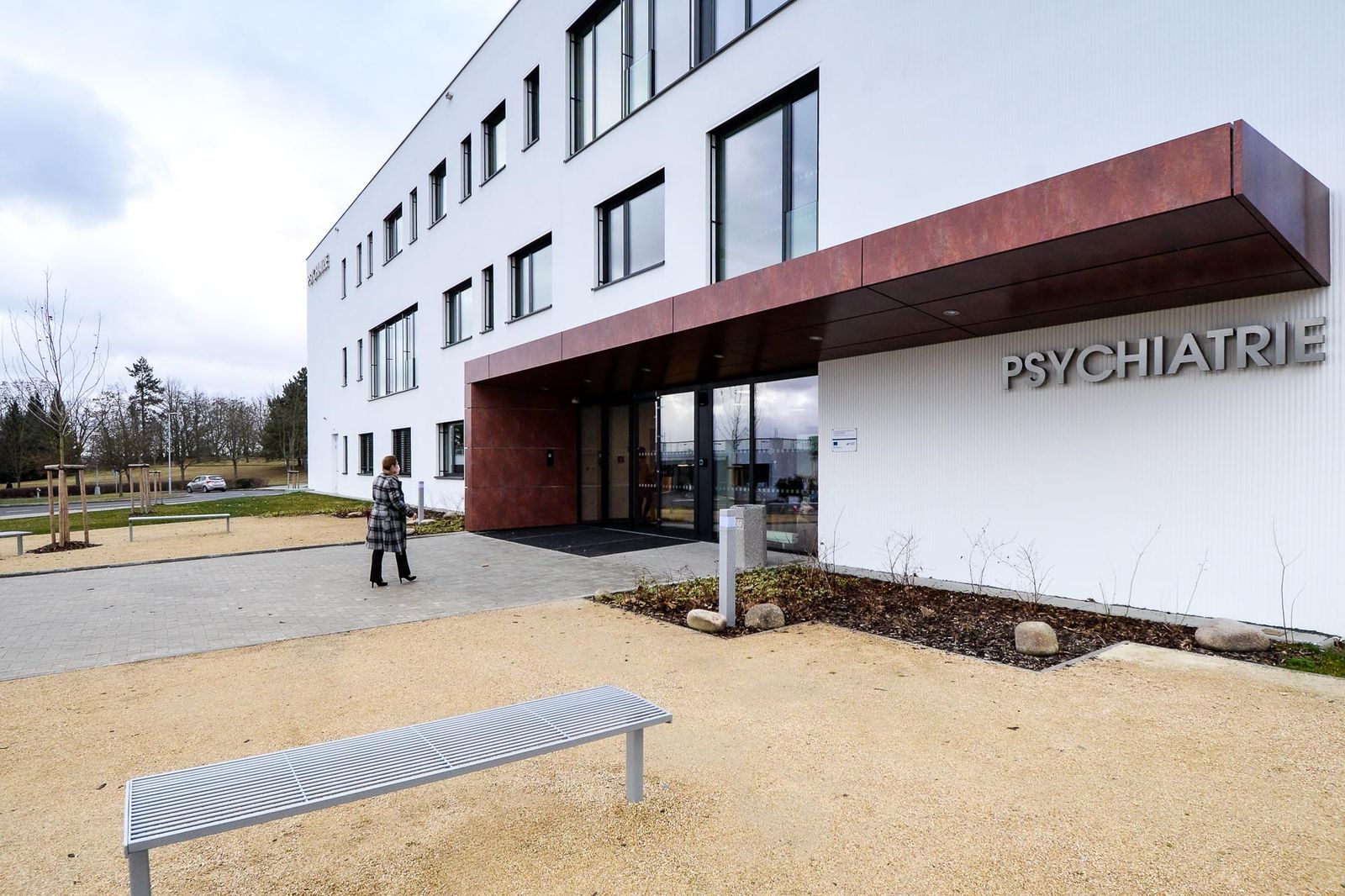 Fakultní nemocnice otevřela Psychiatrickou kliniku téměř za půl miliardy (foto: M. Pecuch, 22.2.2022)
