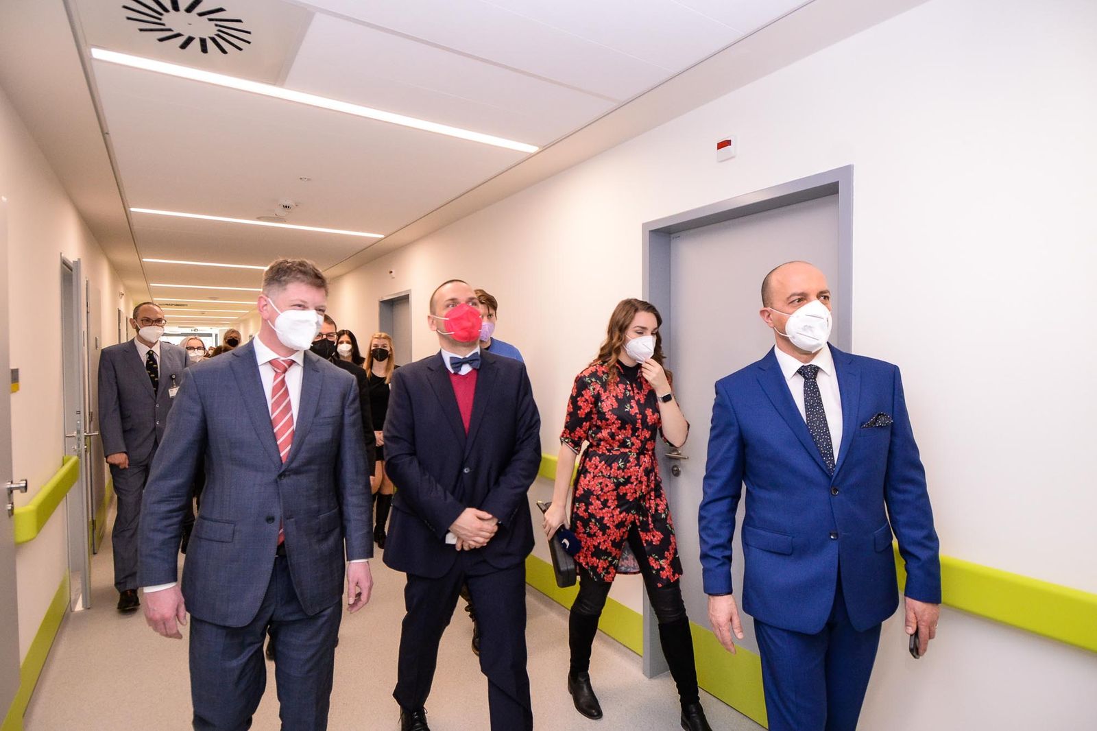 Fakultní nemocnice otevřela Psychiatrickou kliniku téměř za půl miliardy (foto: M. Pecuch, 22.2.2022)