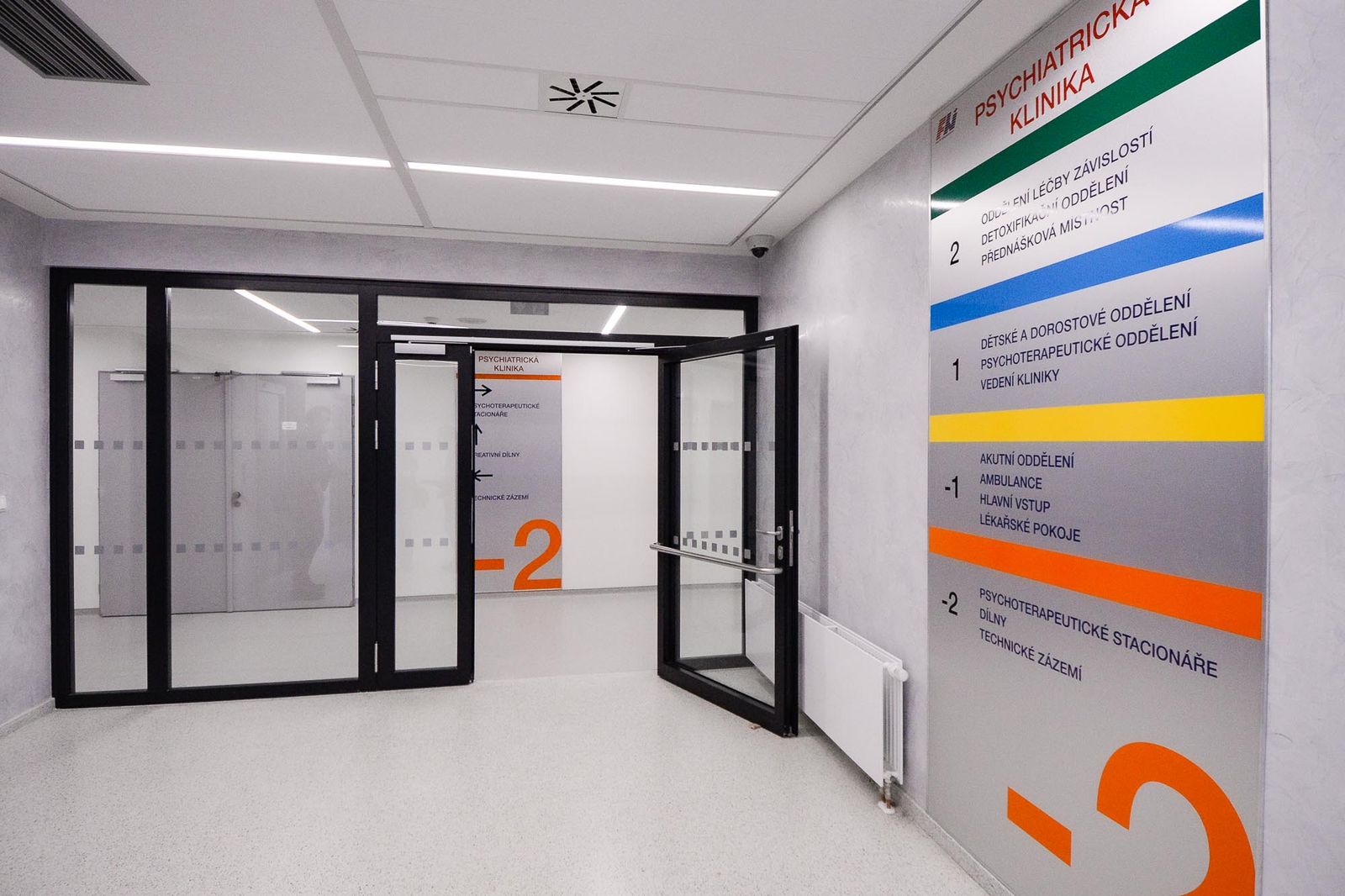 Fakultní nemocnice otevřela Psychiatrickou kliniku téměř za půl miliardy (foto: M. Pecuch, 22.2.2022)