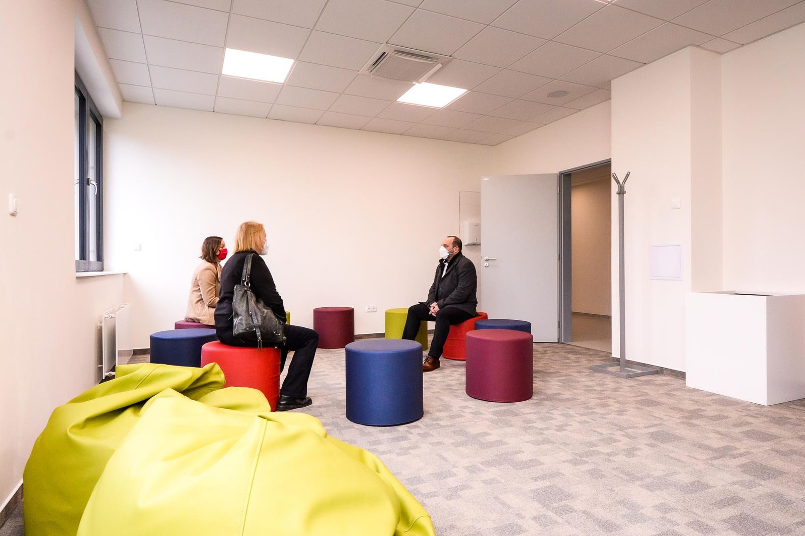 Fakultní nemocnice otevřela Psychiatrickou kliniku téměř za půl miliardy (foto: M. Pecuch, 22.2.2022)