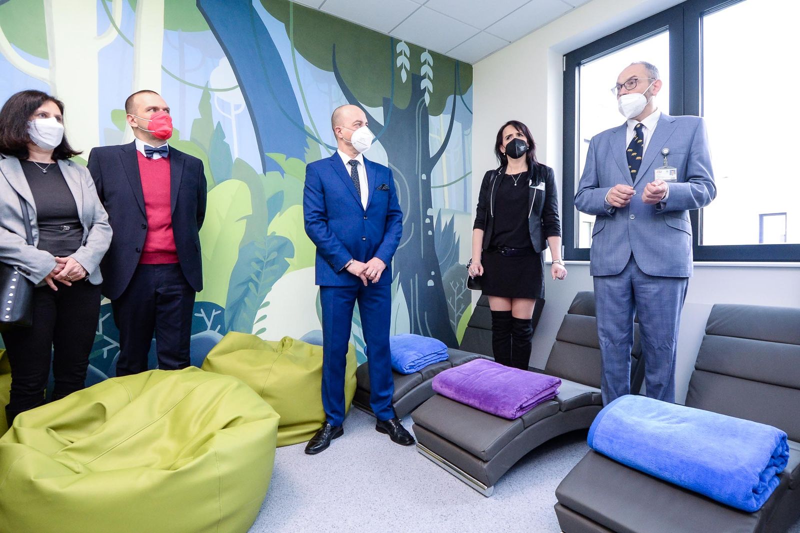 Fakultní nemocnice otevřela Psychiatrickou kliniku téměř za půl miliardy (foto: M. Pecuch, 22.2.2022)