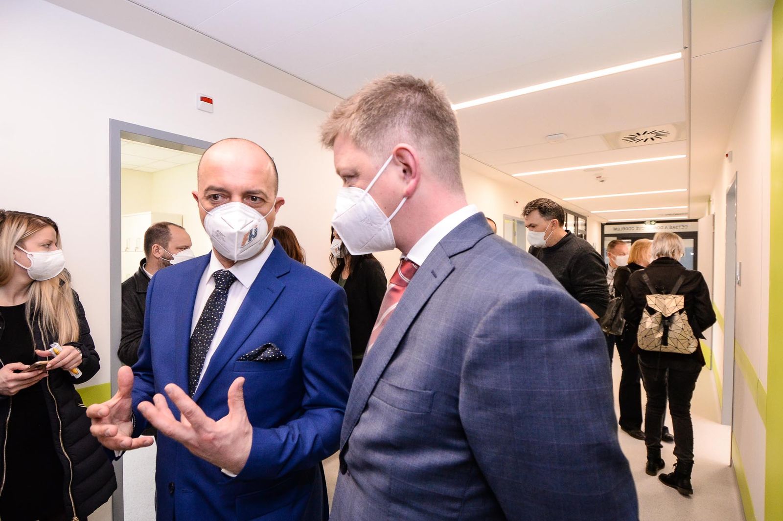 Fakultní nemocnice otevřela Psychiatrickou kliniku téměř za půl miliardy (foto: M. Pecuch, 22.2.2022)