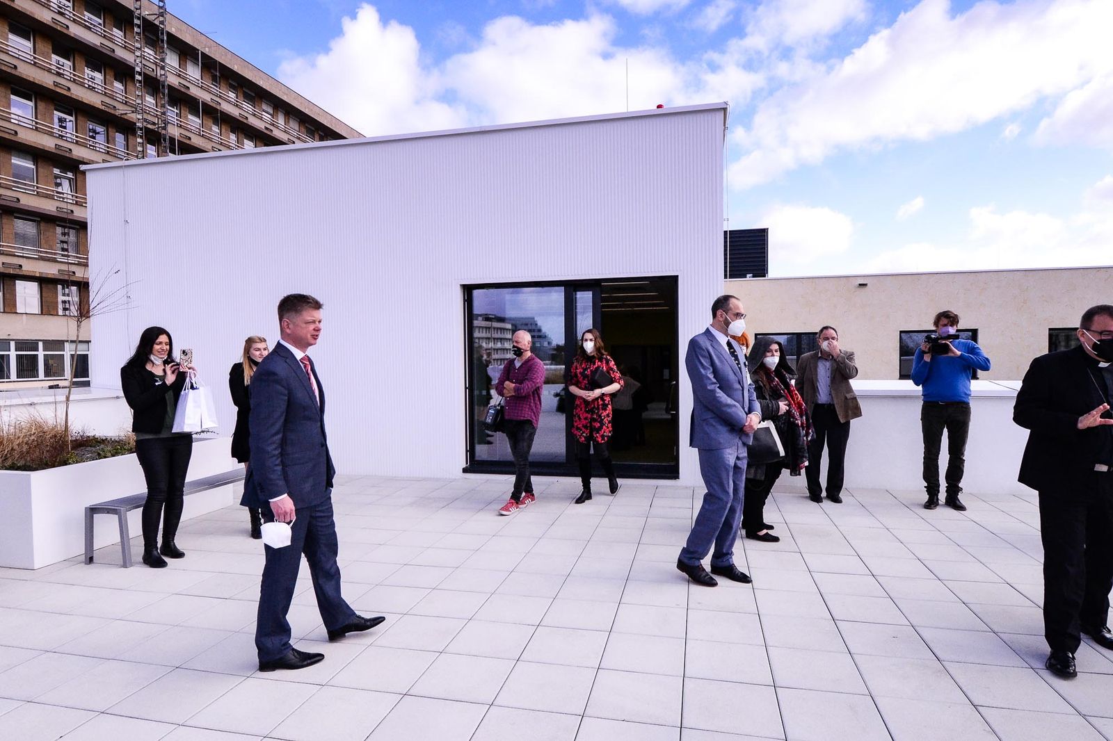 Fakultní nemocnice otevřela Psychiatrickou kliniku téměř za půl miliardy (foto: M. Pecuch, 22.2.2022)