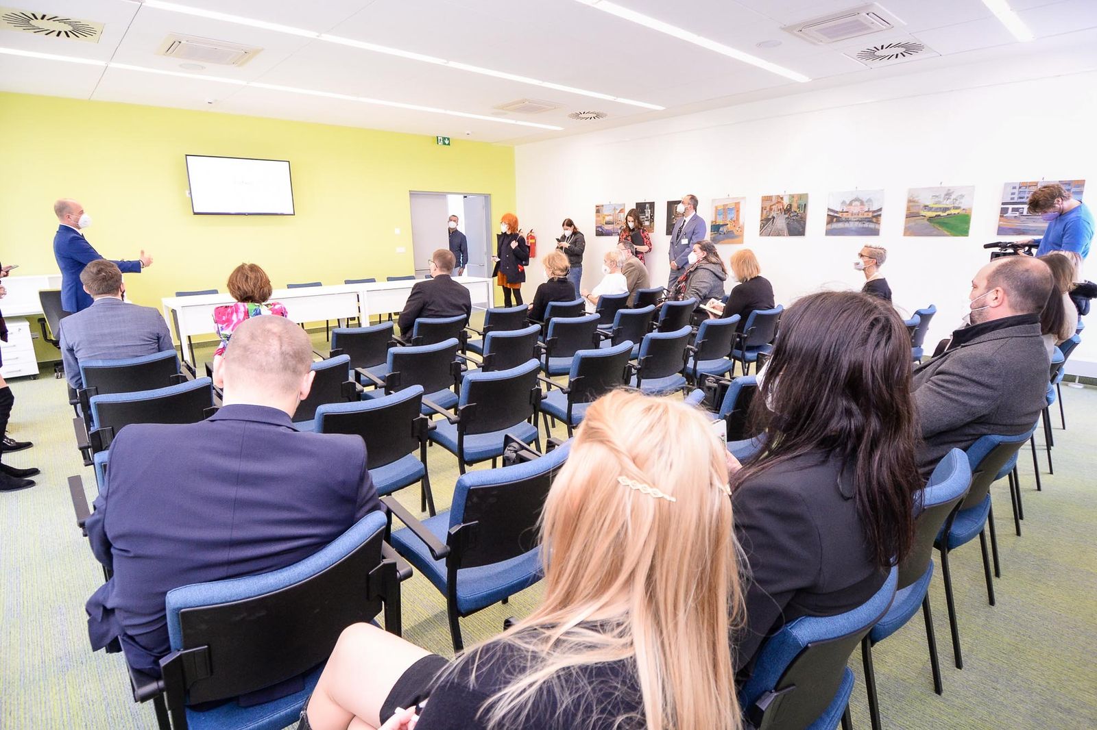 Fakultní nemocnice otevřela Psychiatrickou kliniku téměř za půl miliardy (foto: M. Pecuch, 22.2.2022)