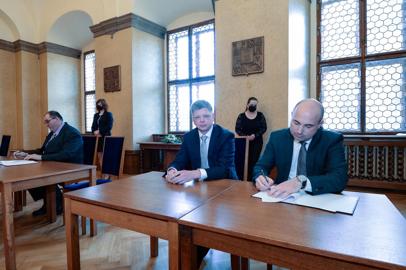 Plzeň podepsala memoranda se sportovními akademiemi (foto: M. Pecuch, 23.2.2022)