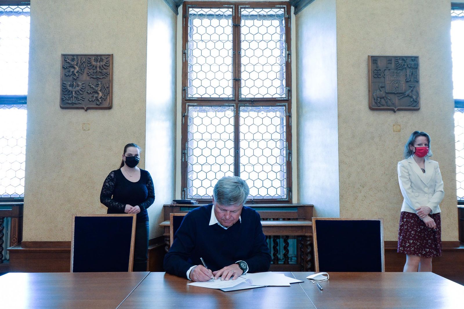 Plzeň podepsala memoranda se sportovními akademiemi (foto: M. Pecuch, 23.2.2022)