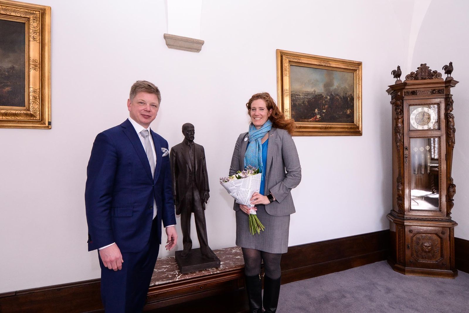 Plzeňský primátor Šindelář přijal chargé d’affaires velvyslanectví USA Jennifer Bachus