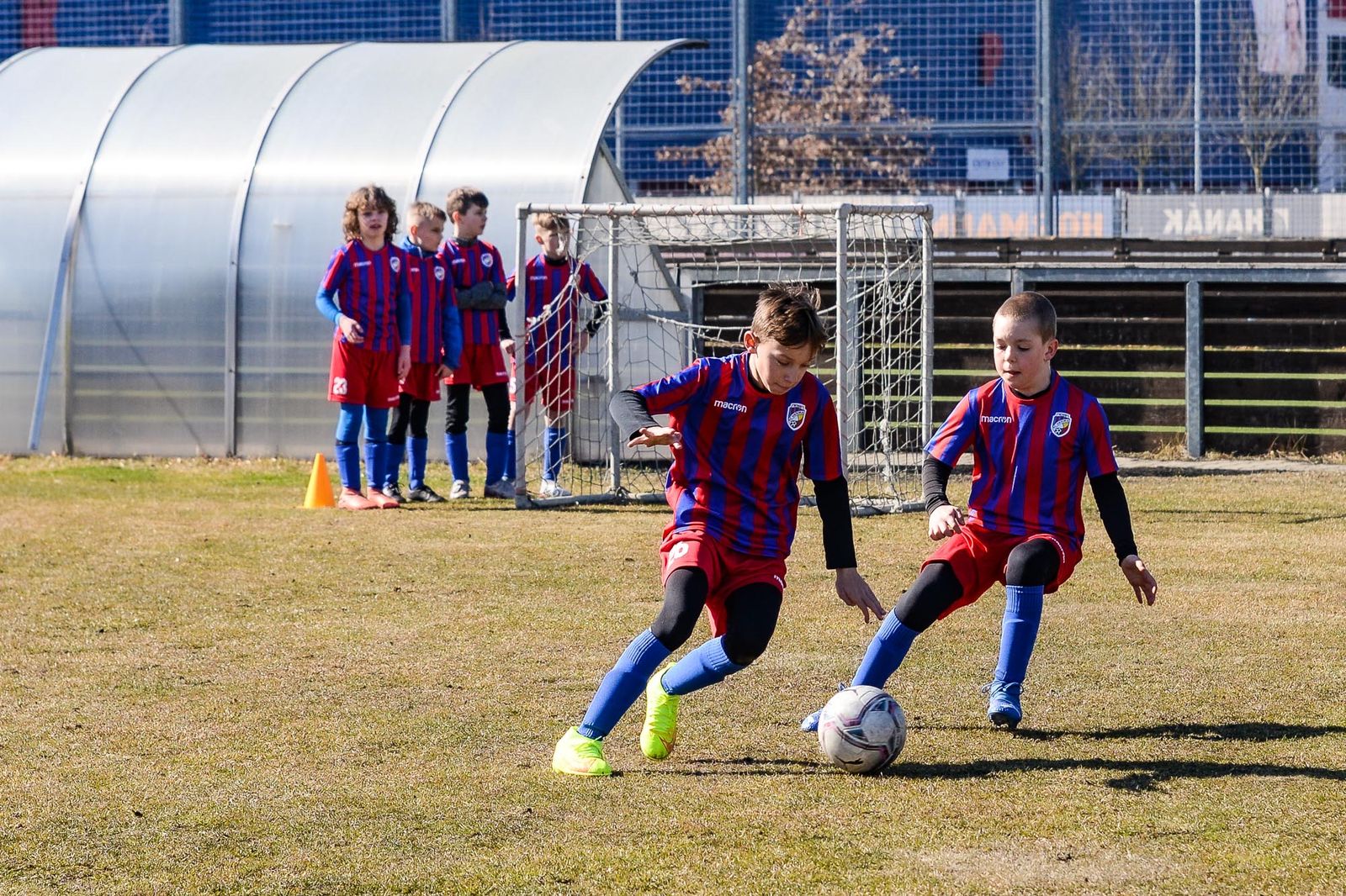 Představení projektu nového moderní zázemí tréninkového centra mládeže (foto: M. Pecuch, 9.3.2022)