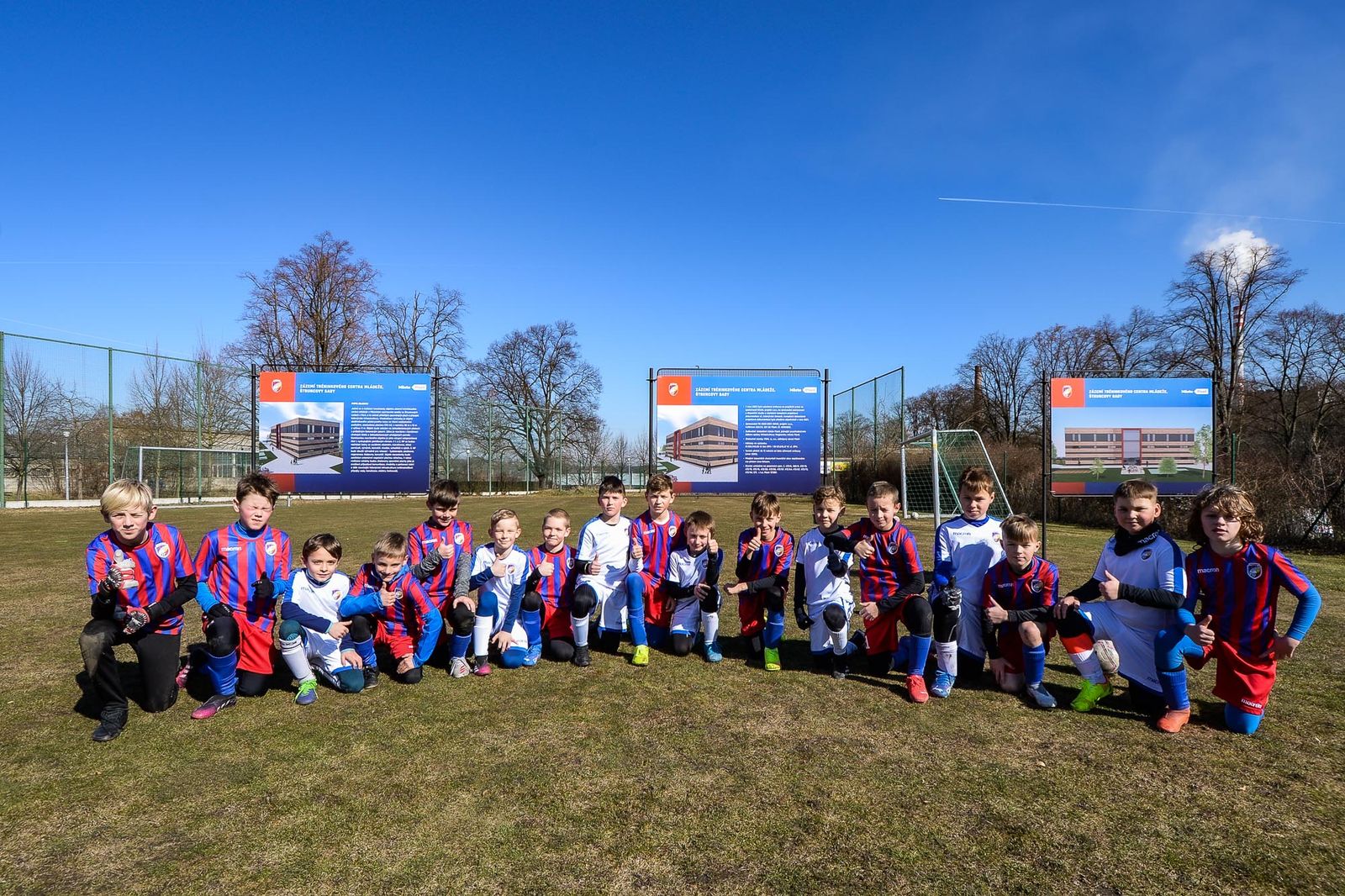 Představení projektu nového moderní zázemí tréninkového centra mládeže