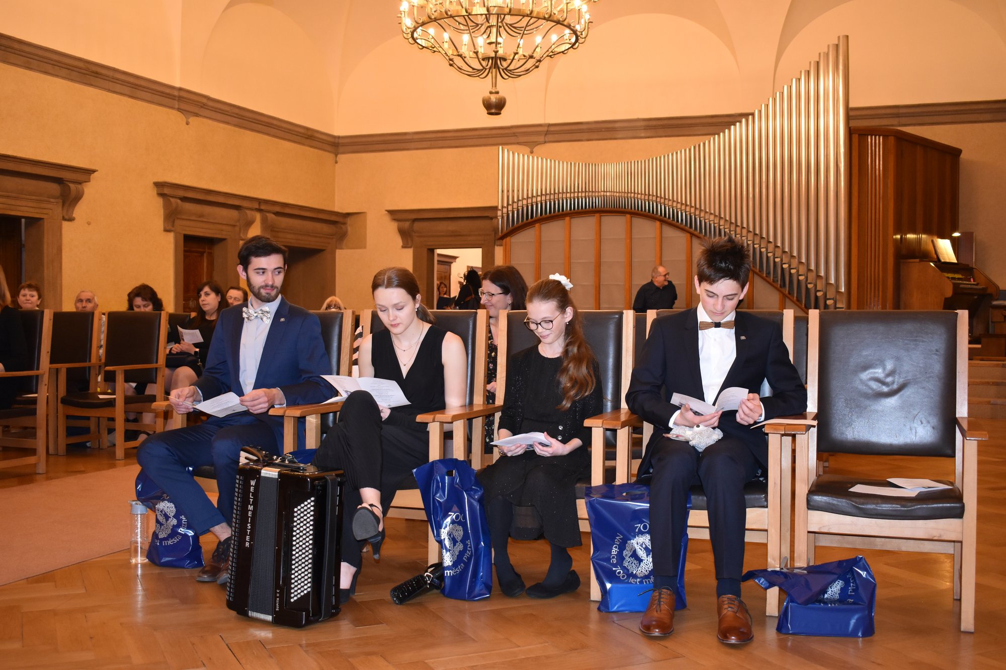 Ceny Plzeňský Orfeus a Plzeňský Orfeus junior za rok 2021 znají své laureáty (foto: H. Josefová, 31.3.2022)