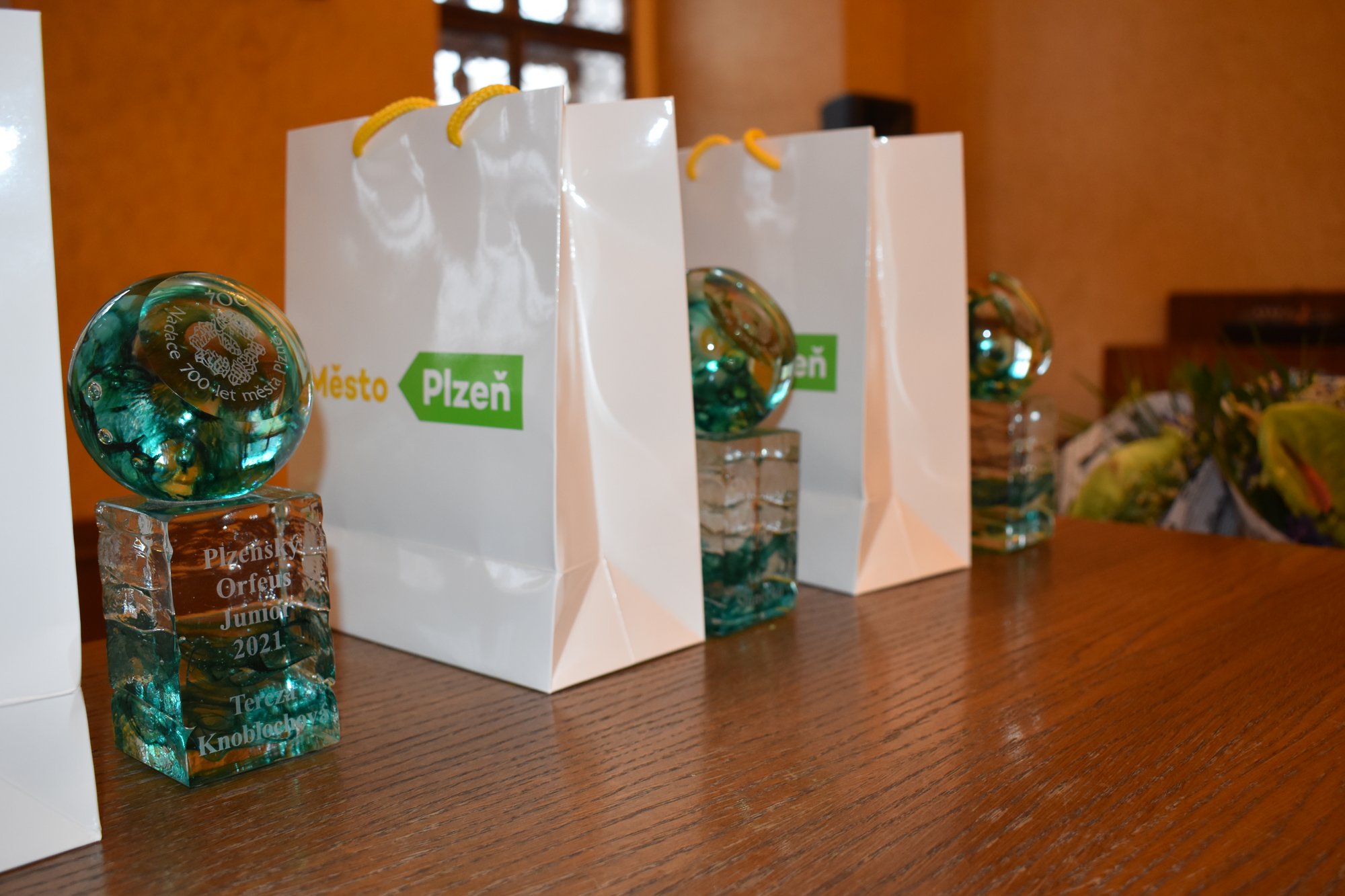 Ceny Plzeňský Orfeus a Plzeňský Orfeus junior za rok 2021 znají své laureáty (foto: H. Josefová, 31.3.2022)