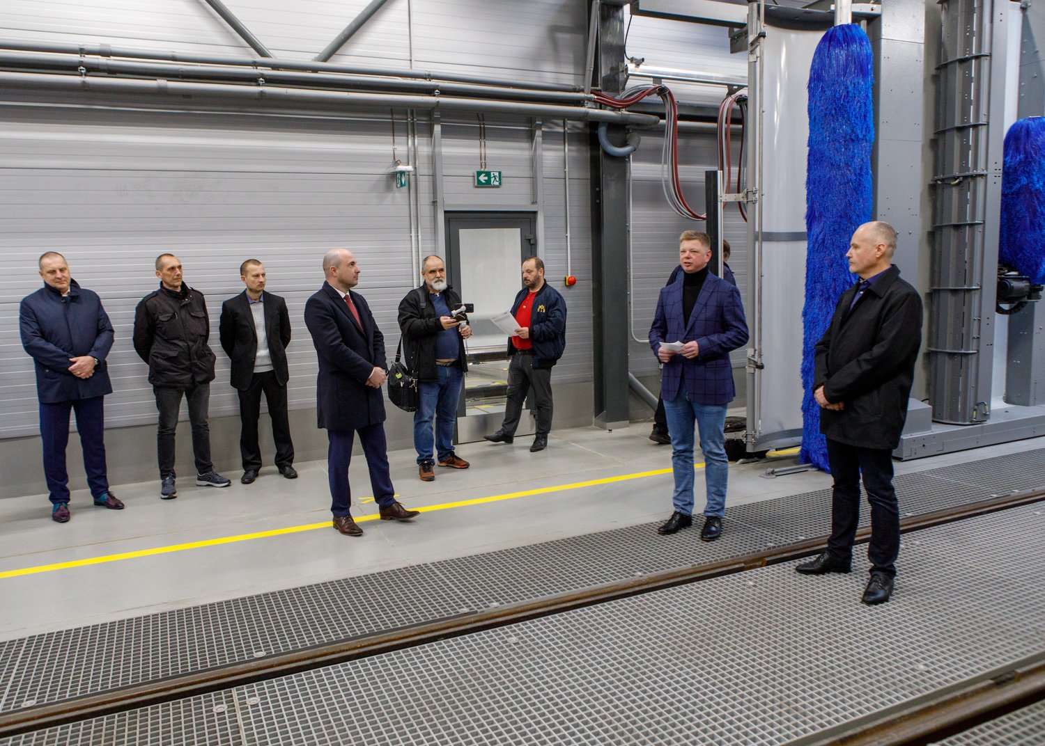 První hala nové Vozovny Slovany (foto: Vít Štaif, 7.4.2022)