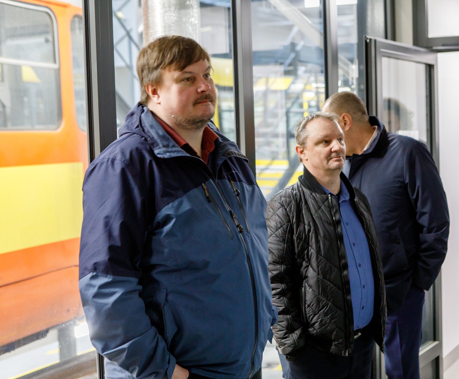 První hala nové Vozovny Slovany (foto: Vít Štaif, 7.4.2022)