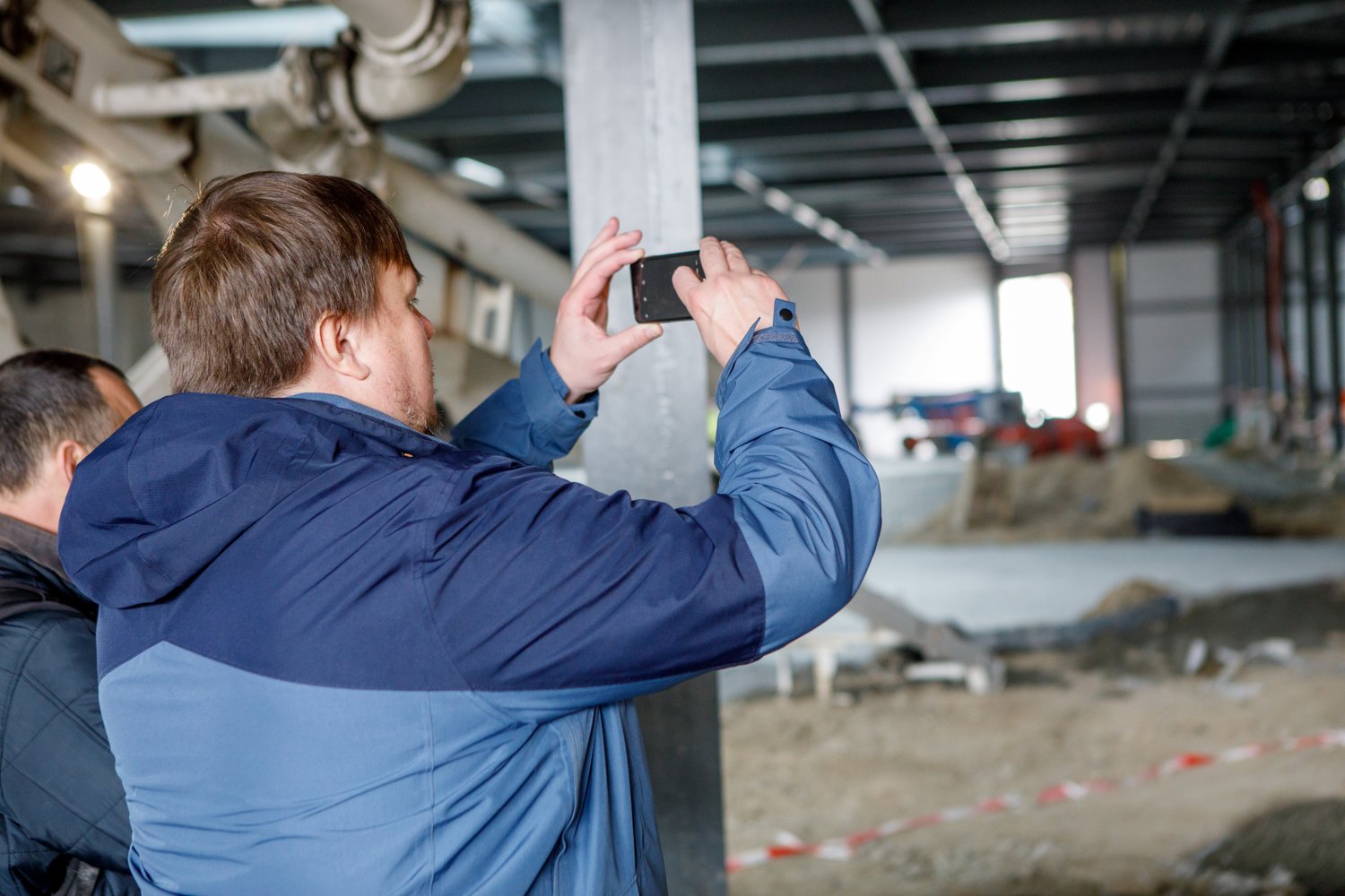 První hala nové Vozovny Slovany (foto: Vít Štaif, 7.4.2022)