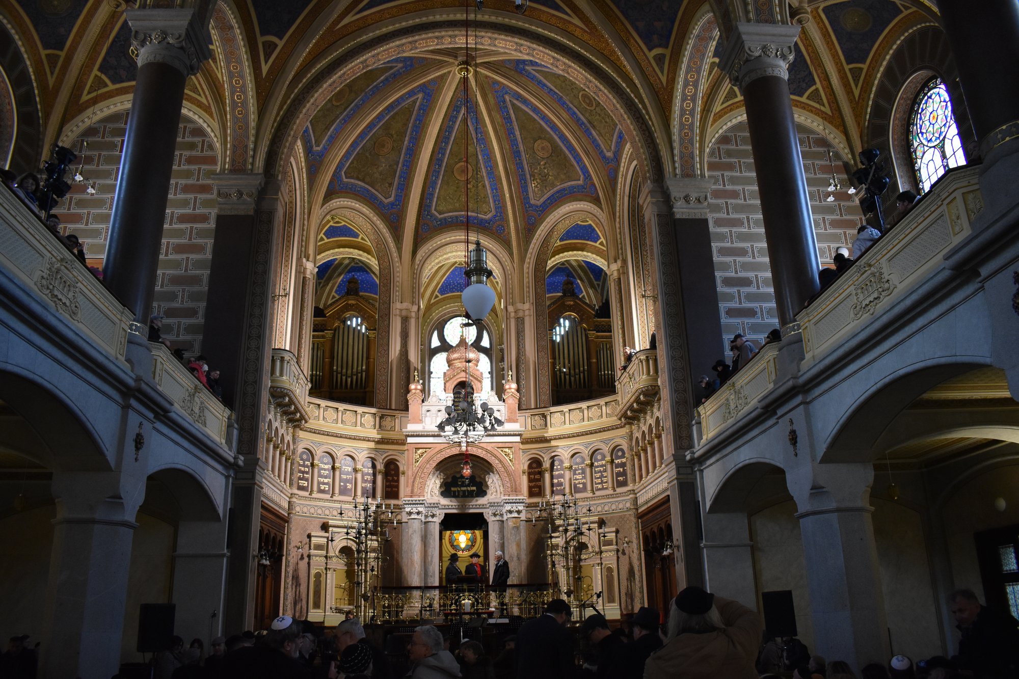 Otevření Velké synagogy v Plzni