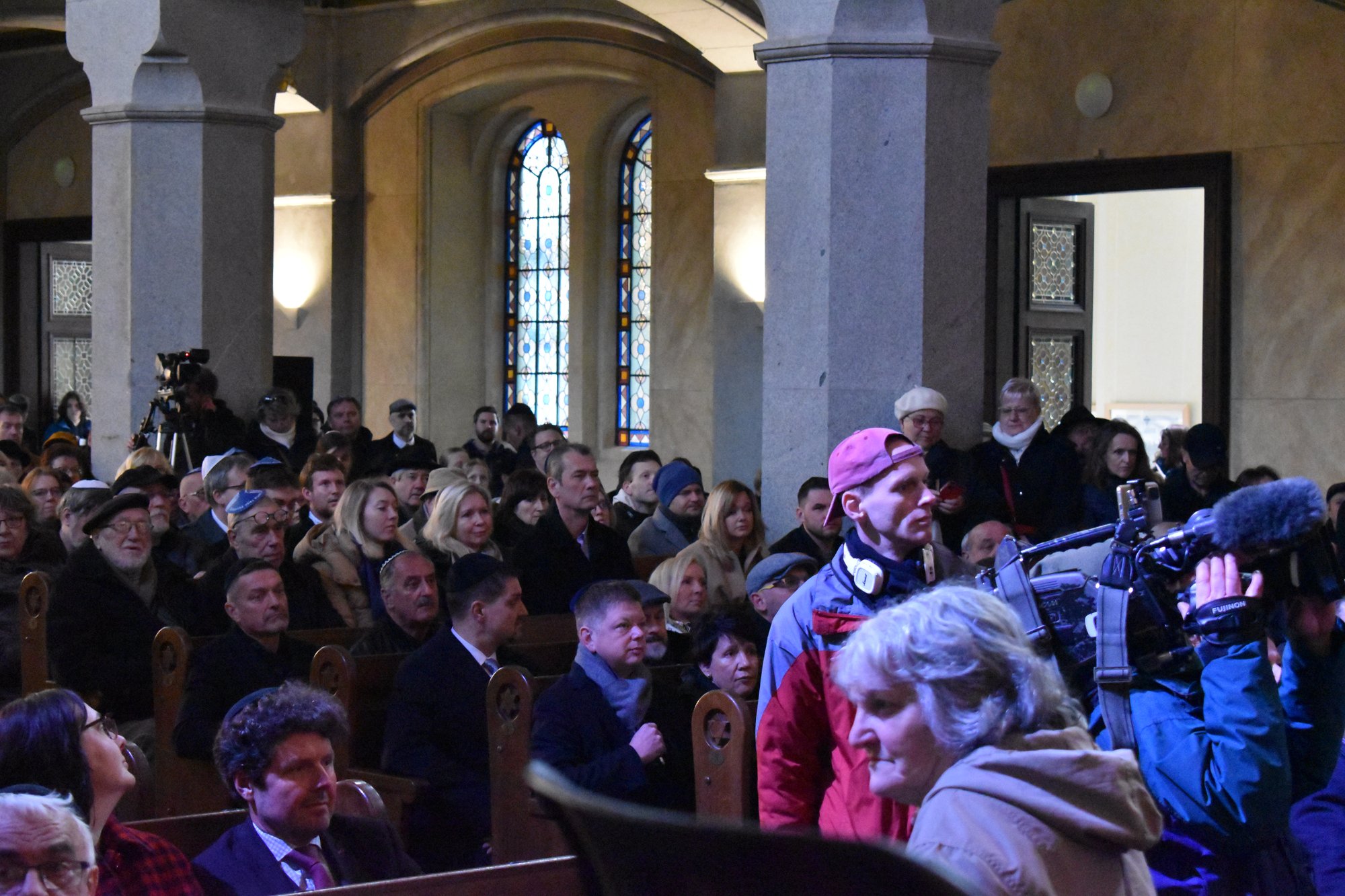 Otevření Velké synagogy v Plzni (foto: A. Jarošová, 10.4.2022)