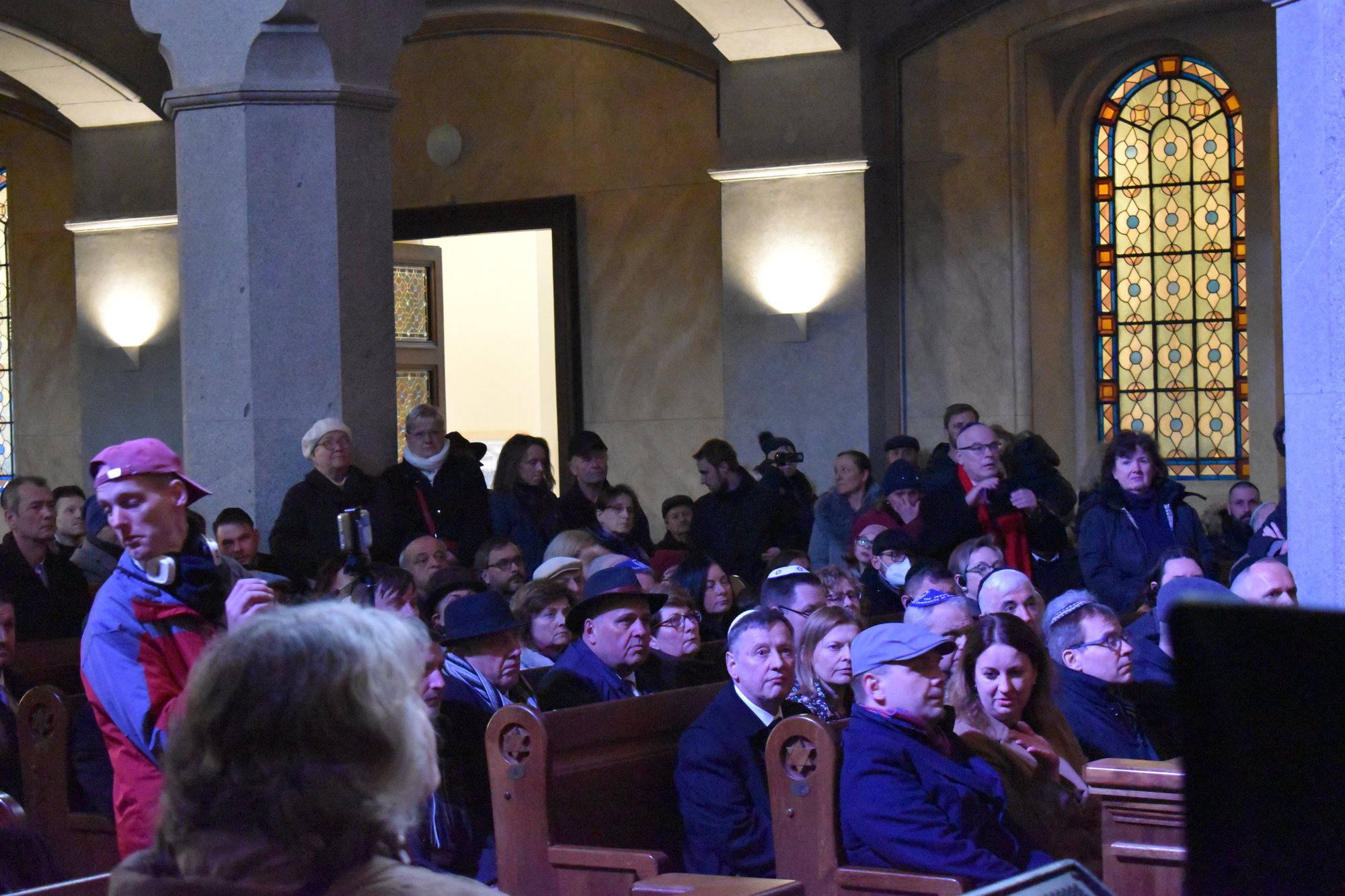 Otevření Velké synagogy v Plzni (foto: A. Jarošová, 10.4.2022)