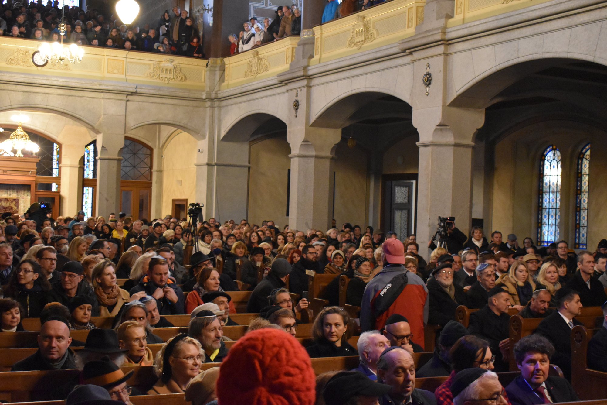 Otevření Velké synagogy v Plzni (foto: A. Jarošová, 10.4.2022)