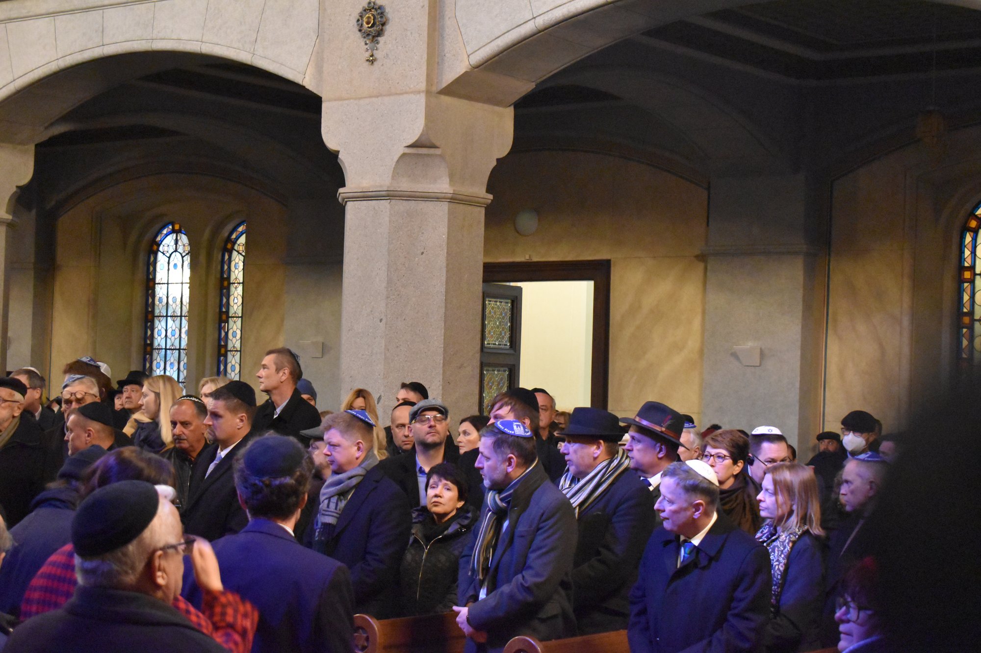 Otevření Velké synagogy v Plzni (foto: A. Jarošová, 10.4.2022)