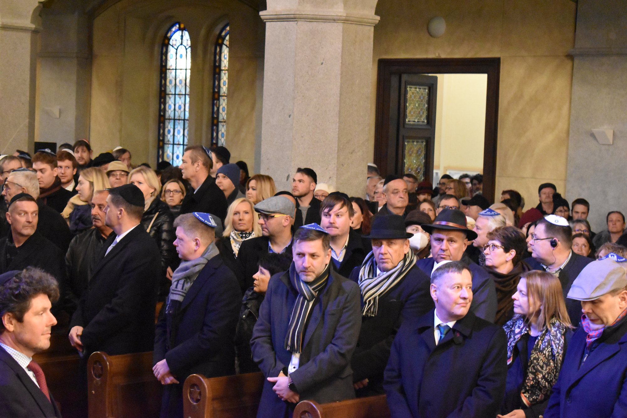 Otevření Velké synagogy v Plzni (foto: A. Jarošová, 10.4.2022)