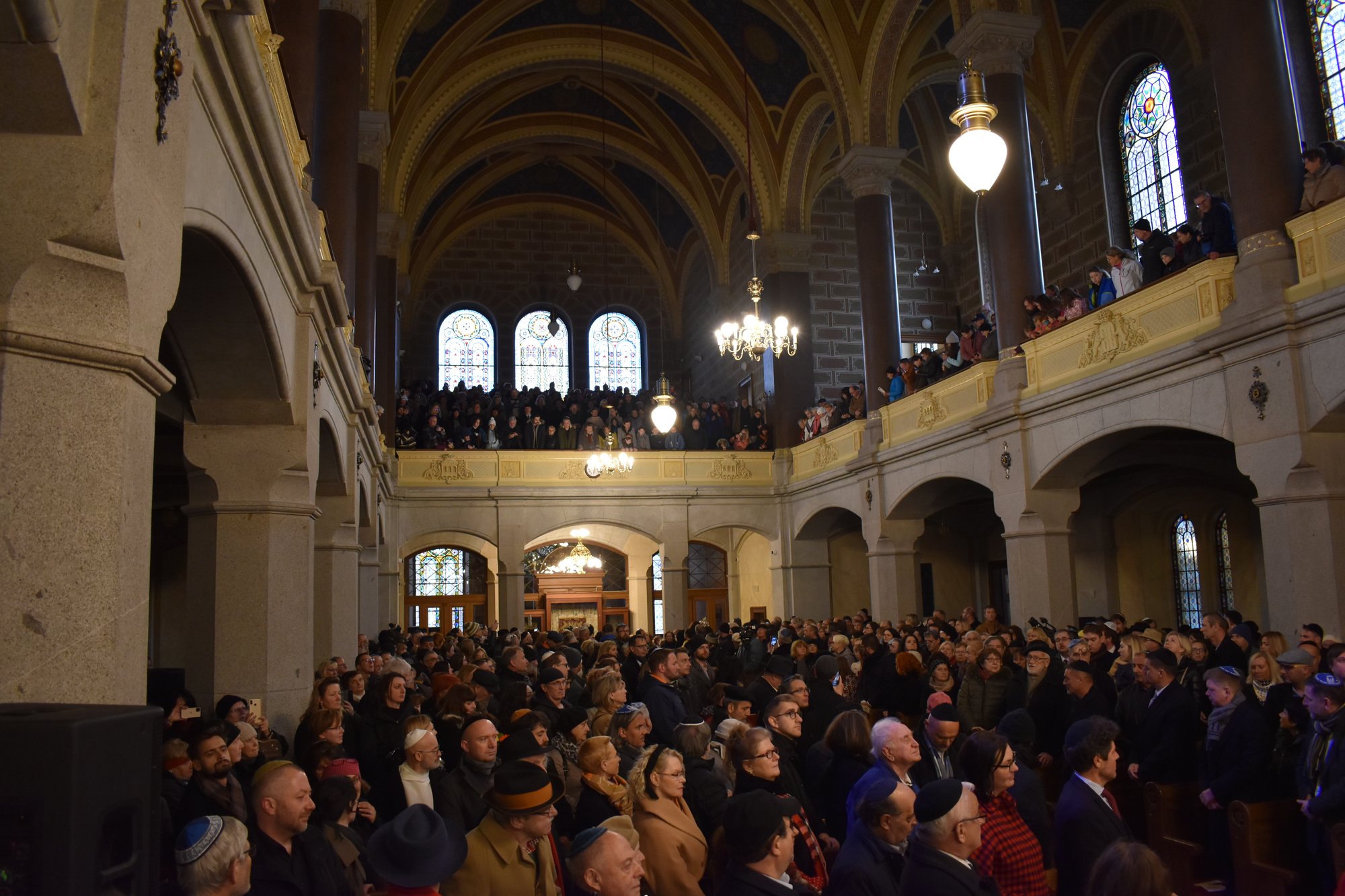 Otevření Velké synagogy v Plzni (foto: A. Jarošová, 10.4.2022)
