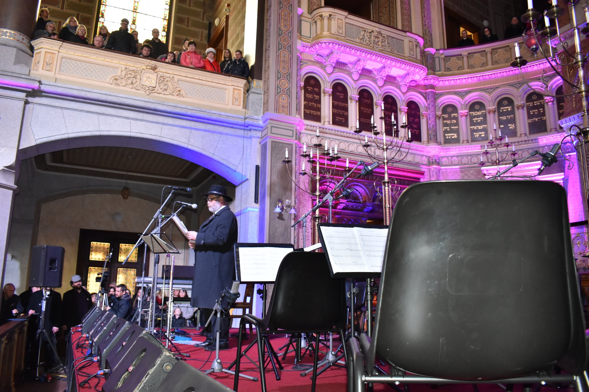 Otevření Velké synagogy v Plzni (foto: A. Jarošová, 10.4.2022)
