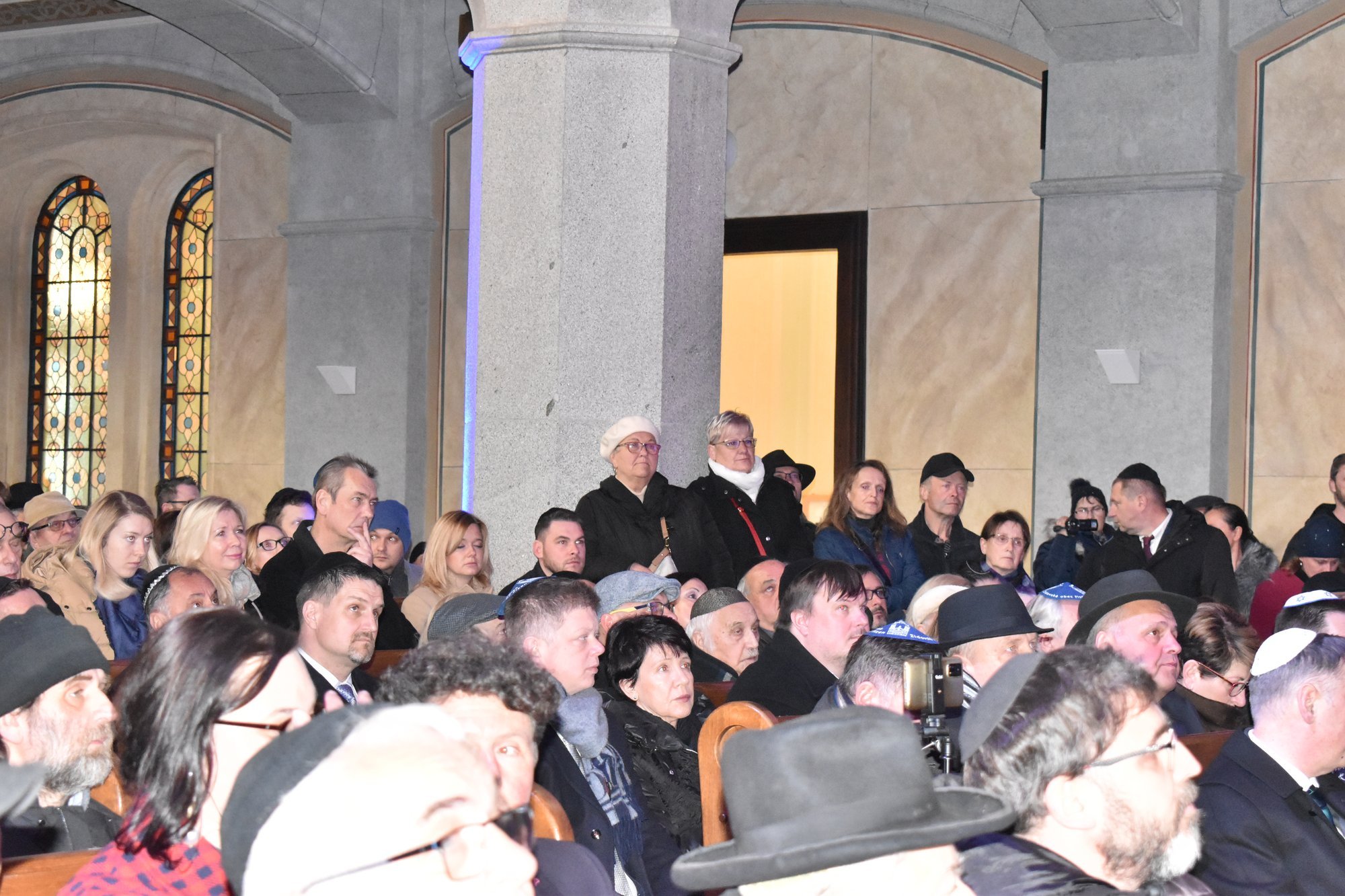 Otevření Velké synagogy v Plzni (foto: A. Jarošová, 10.4.2022)