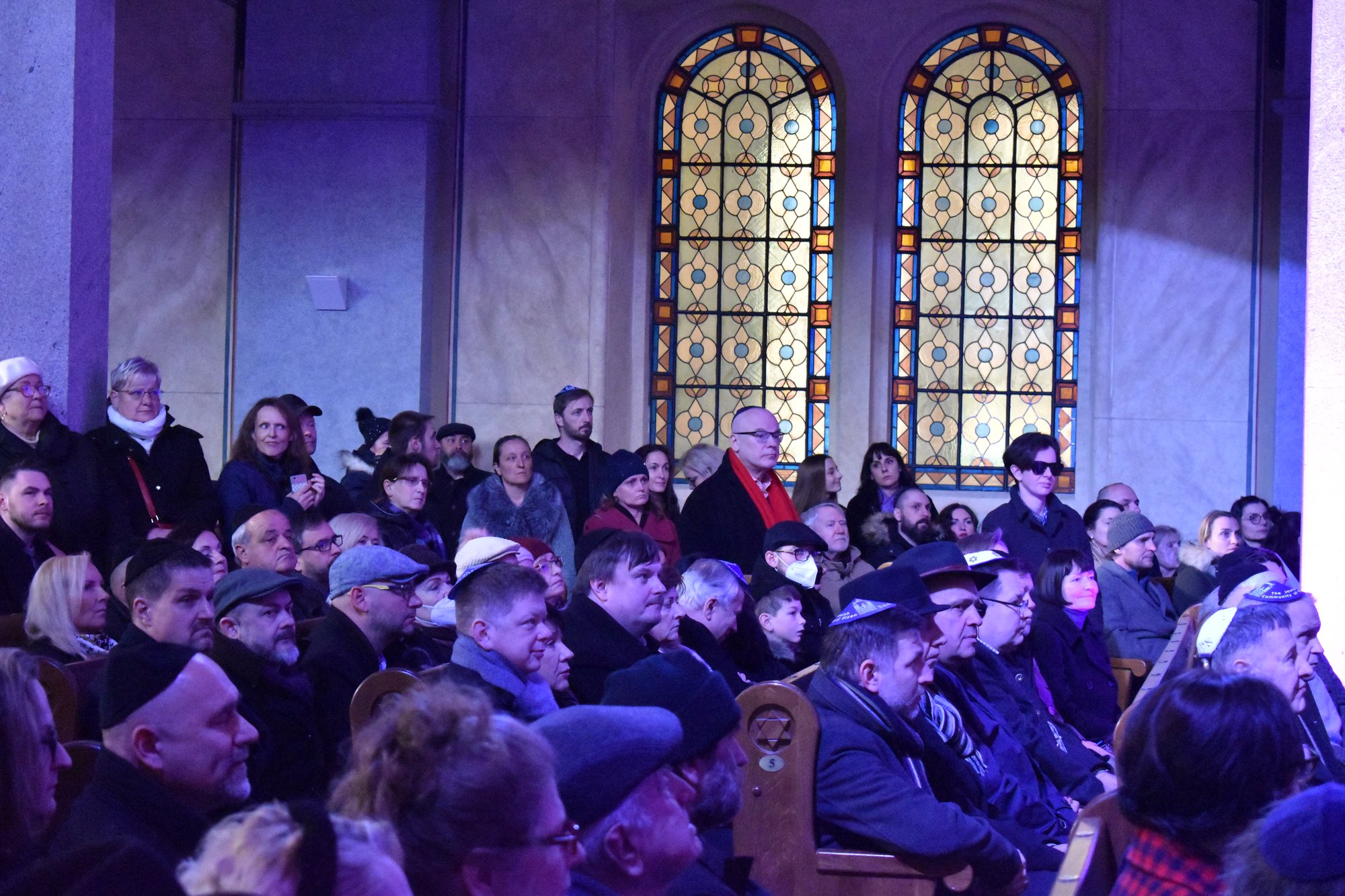 Otevření Velké synagogy v Plzni (foto: A. Jarošová, 10.4.2022)