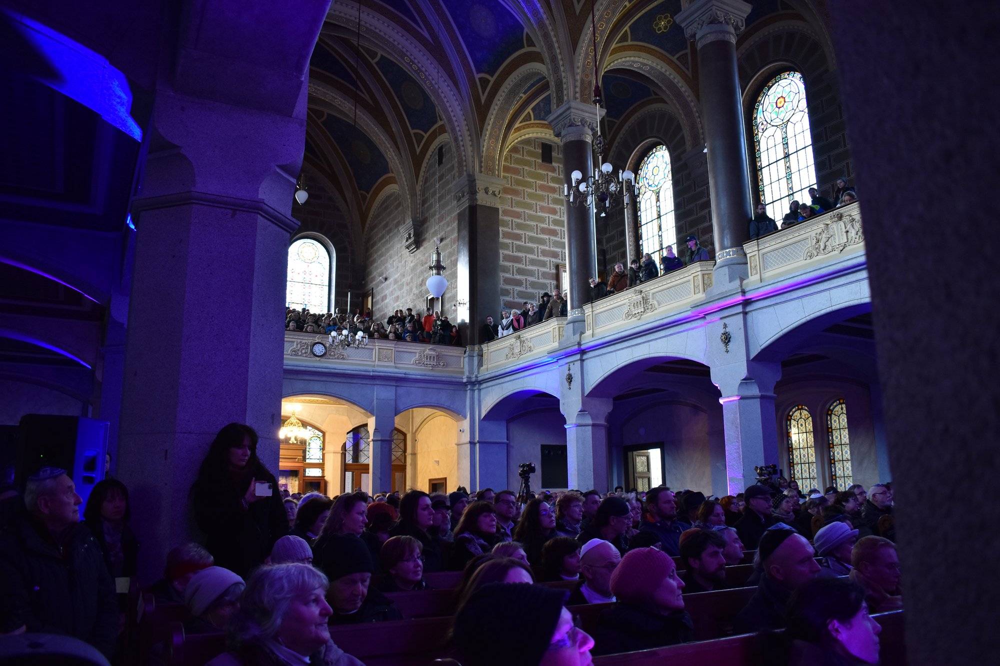 Otevření Velké synagogy v Plzni (foto: A. Jarošová, 10.4.2022)