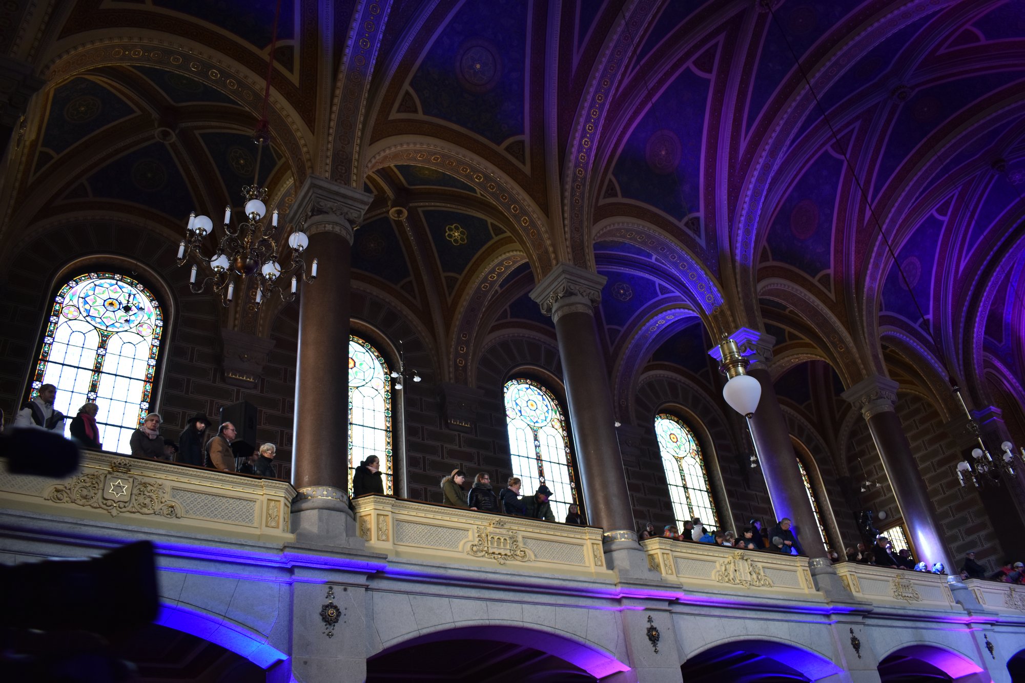 Otevření Velké synagogy v Plzni (foto: A. Jarošová, 10.4.2022)