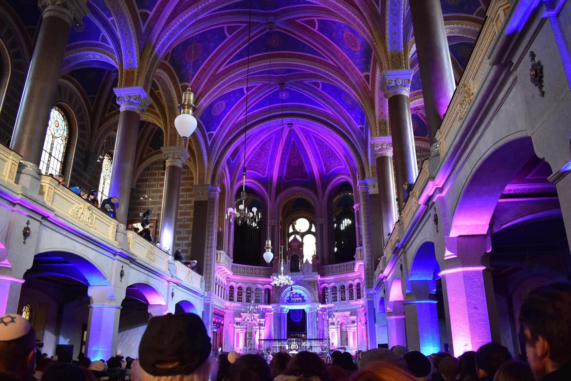 Otevření Velké synagogy v Plzni (foto: A. Jarošová, 10.4.2022)