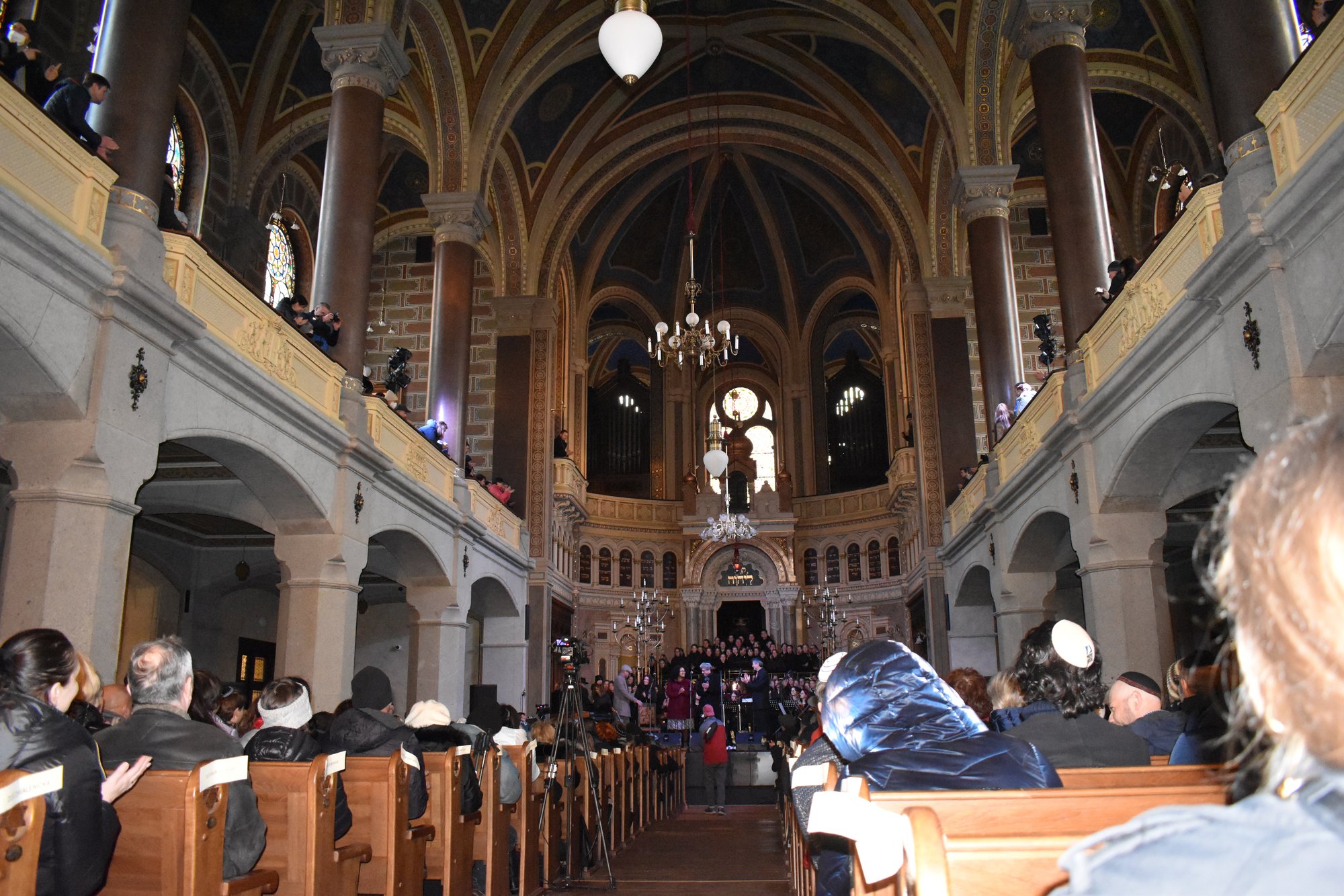 Otevření Velké synagogy v Plzni (foto: A. Jarošová, 10.4.2022)