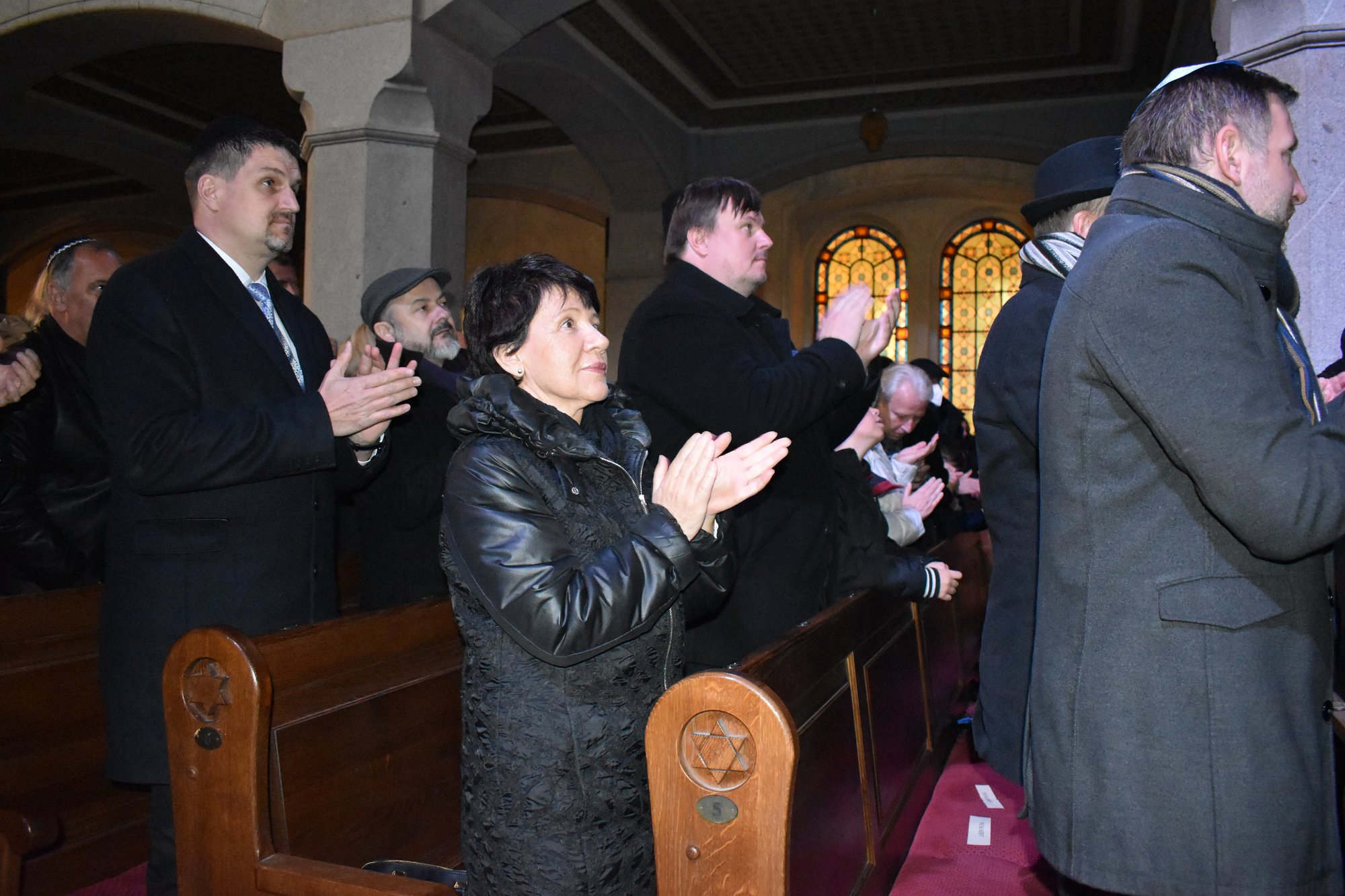 Otevření Velké synagogy v Plzni (foto: A. Jarošová, 10.4.2022)