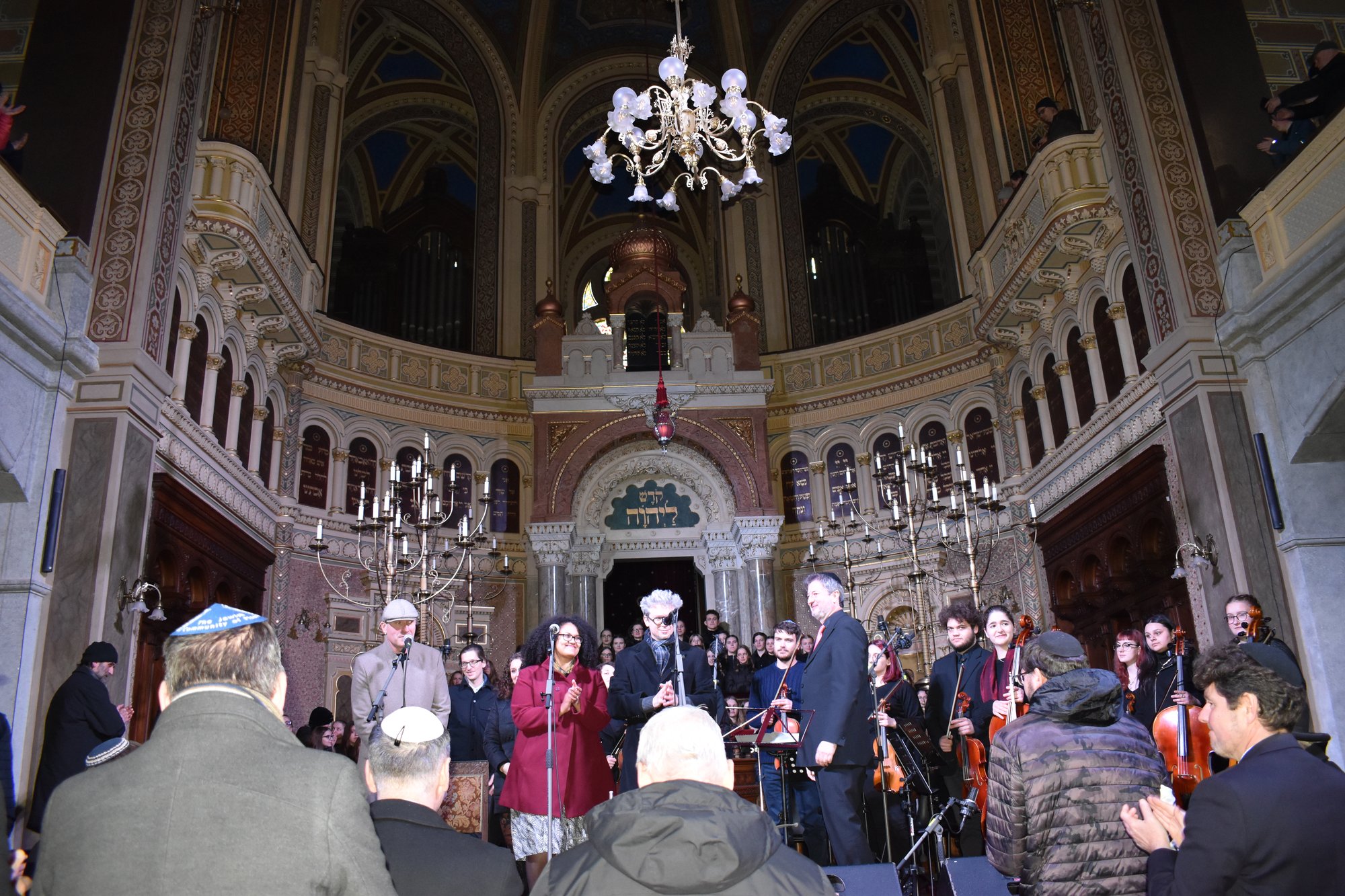Otevření Velké synagogy v Plzni (foto: A. Jarošová, 10.4.2022)
