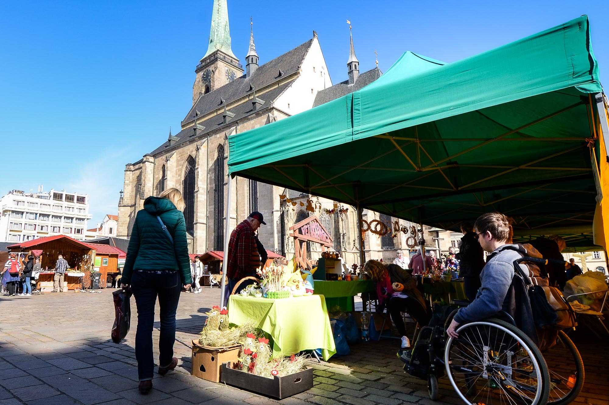 Prodejní výstava Šikovné ruce (foto: M. Pecuch, 14.4.2022)