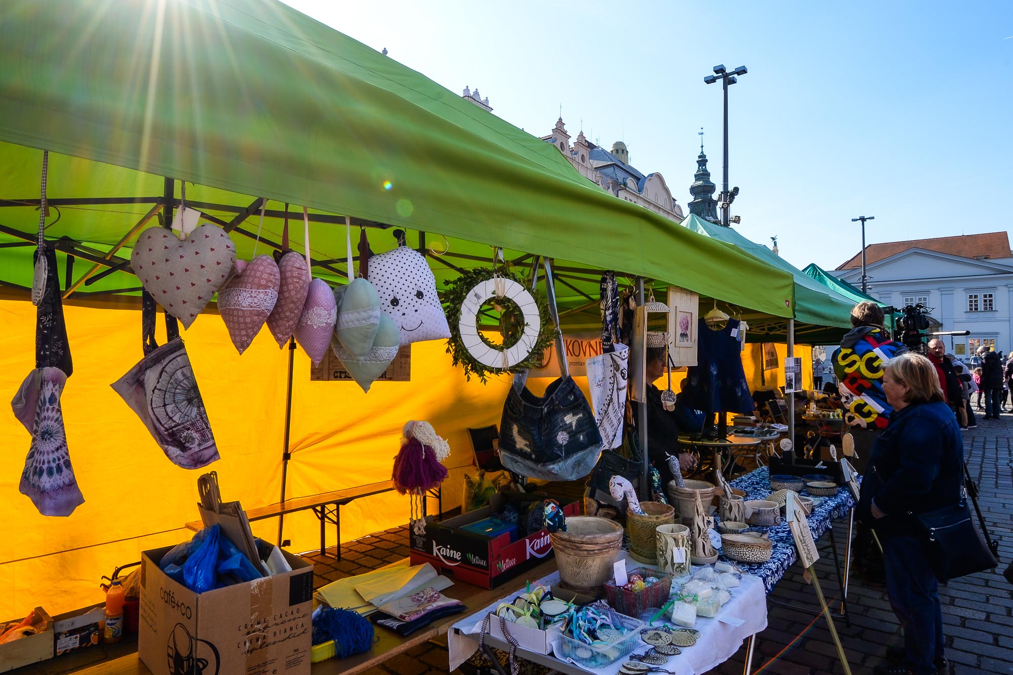 Prodejní výstava Šikovné ruce (foto: M. Pecuch, 14.4.2022)