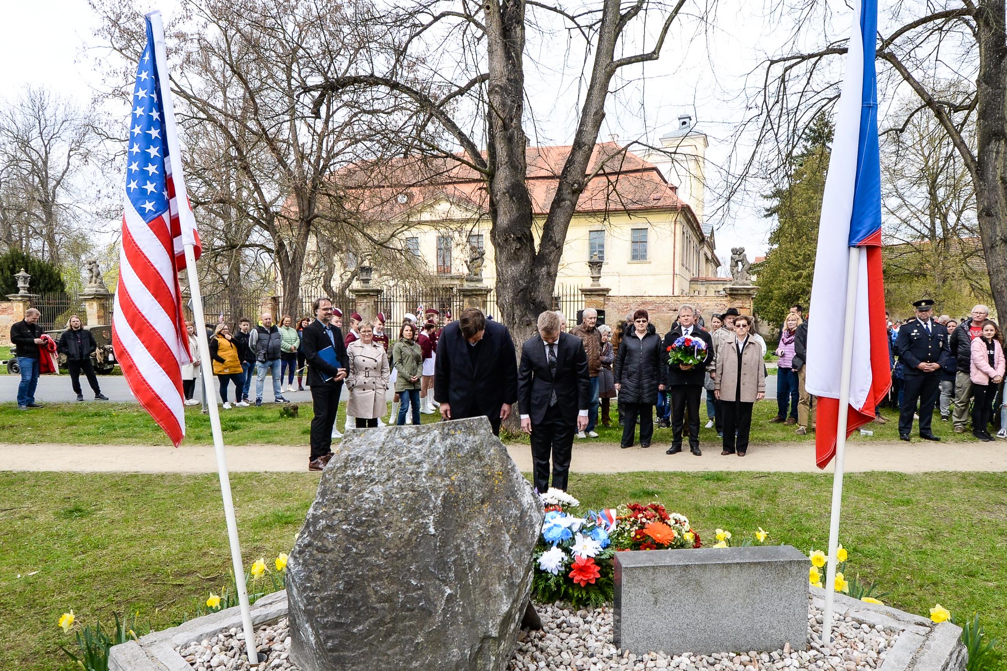 Slavnosti svobody 2022 - Pietní akty v Křimicích