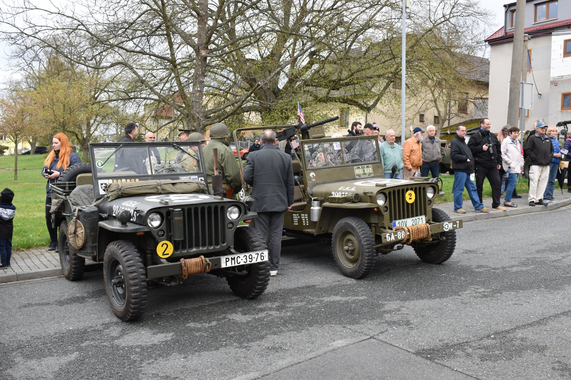 Pietní akt Litice (foto: A. Jarošová, 25.4.2022)