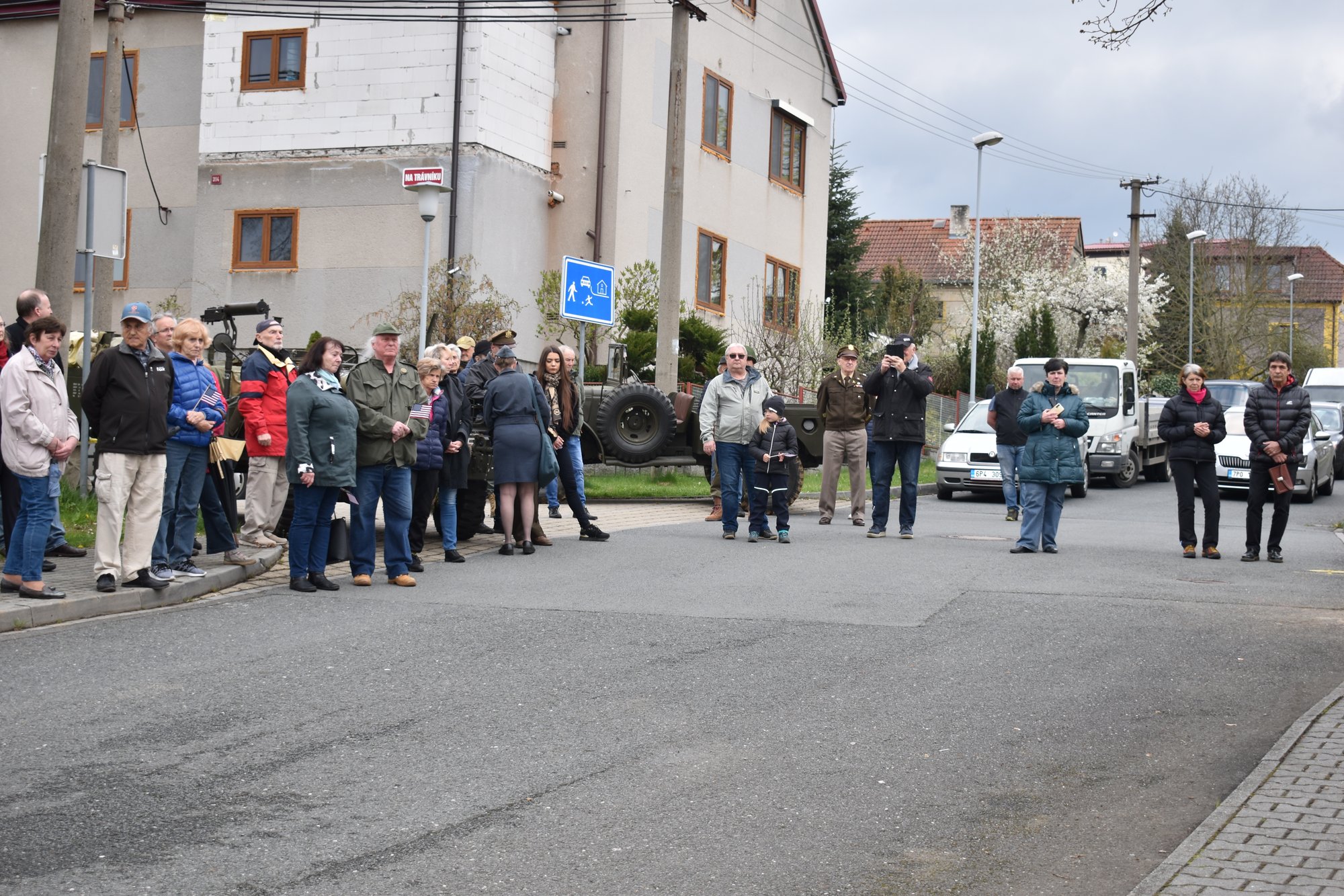 Pietní akt Litice (foto: A. Jarošová, 25.4.2022)