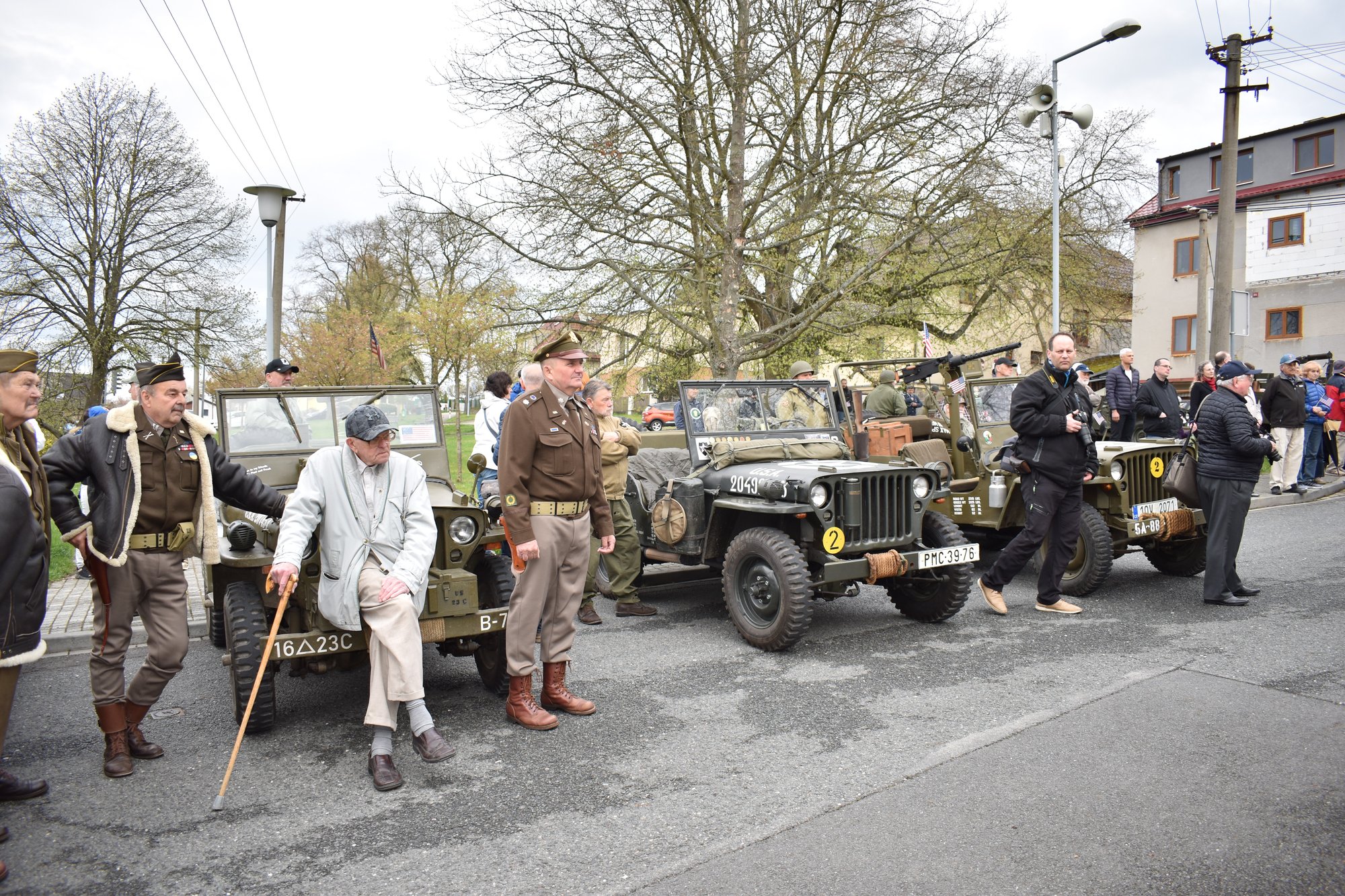 Pietní akt Litice (foto: A. Jarošová, 25.4.2022)